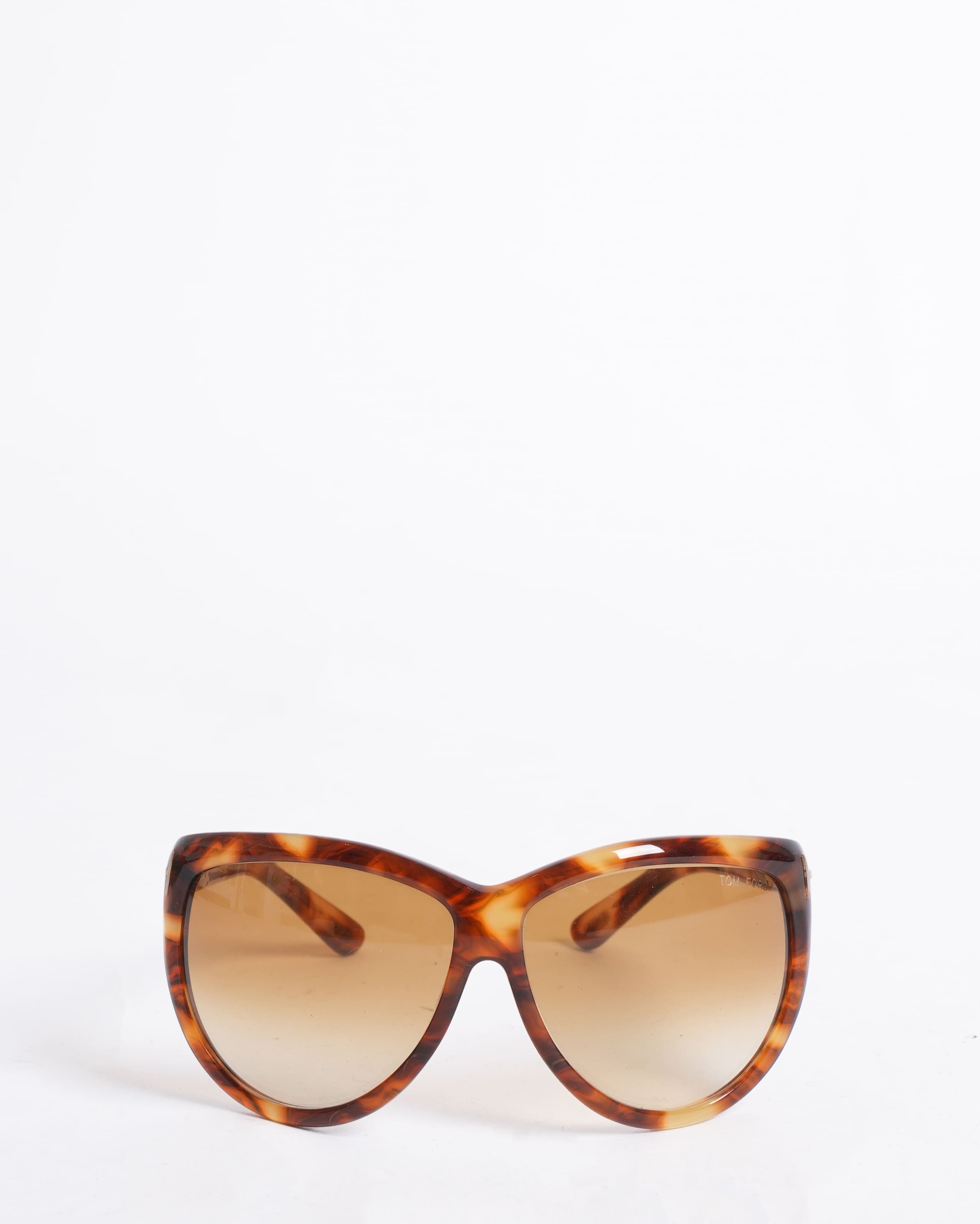 Tom Ford oval brown frame Sunglasses