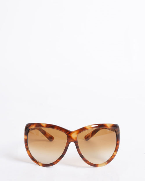 Tom Ford oval brown frame Sunglasses