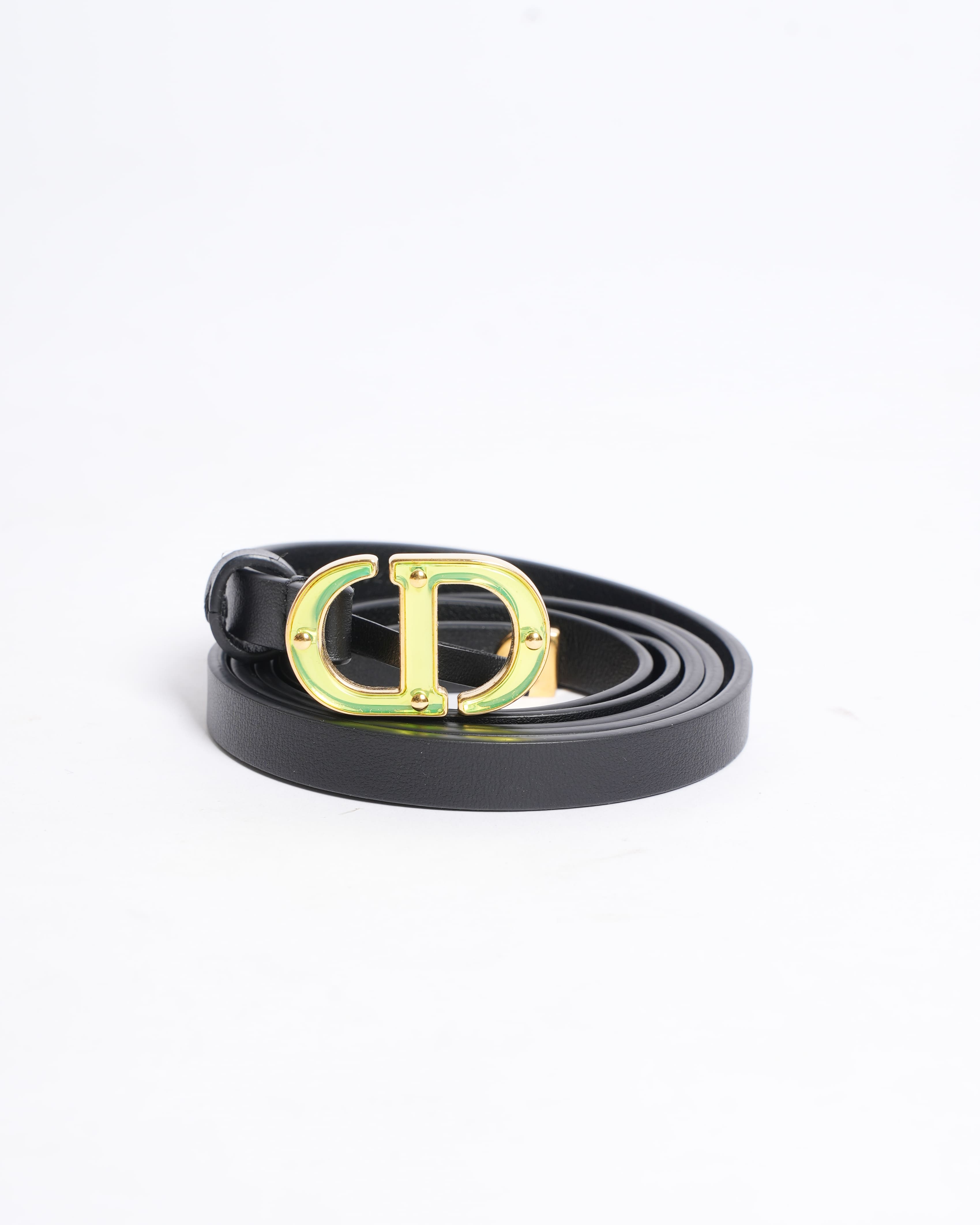 New Christian Dior Women's Belt In Black