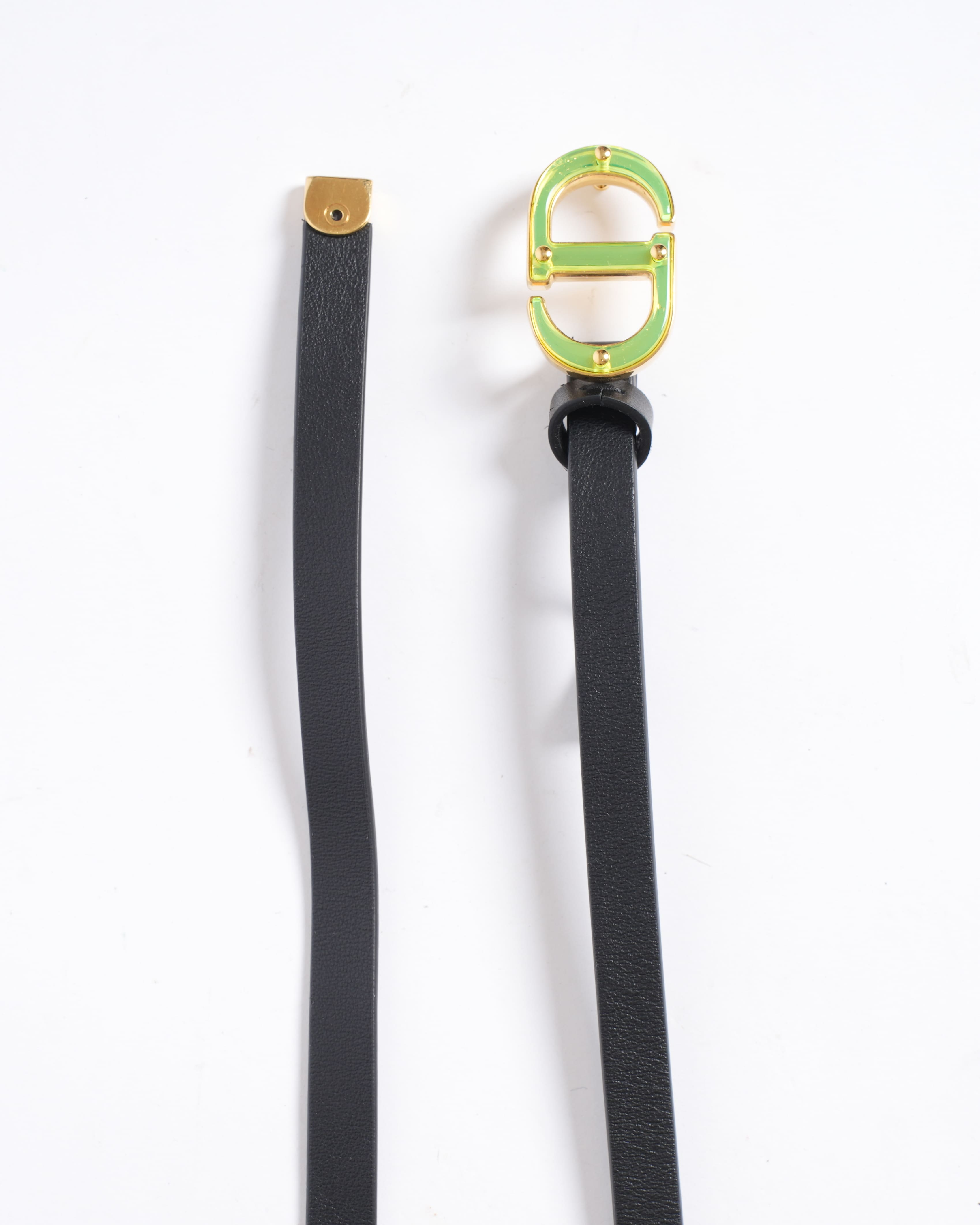 New Christian Dior Women's Belt In Black