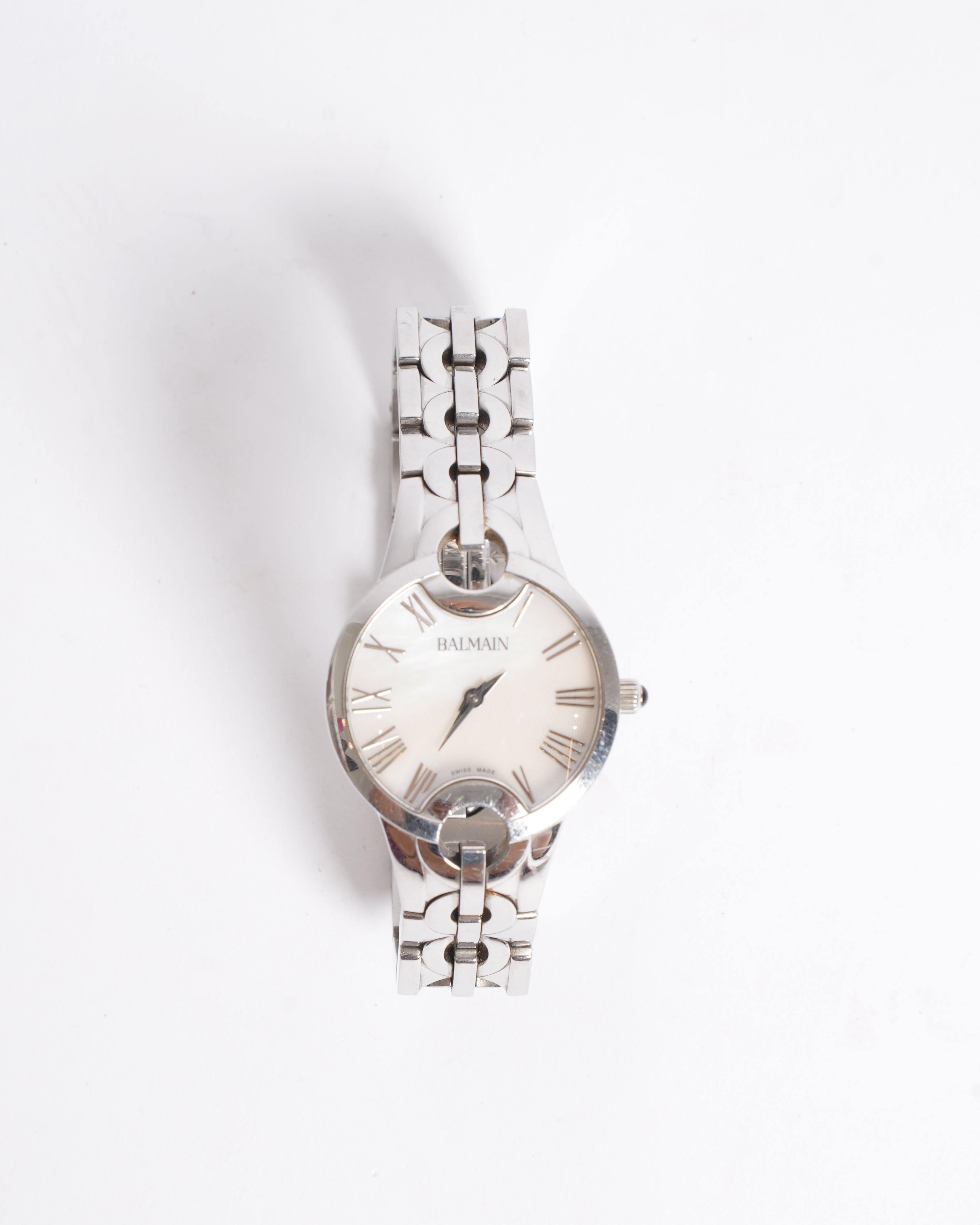 Balmain Women’s Round Watch with Mother of Pearl Dial