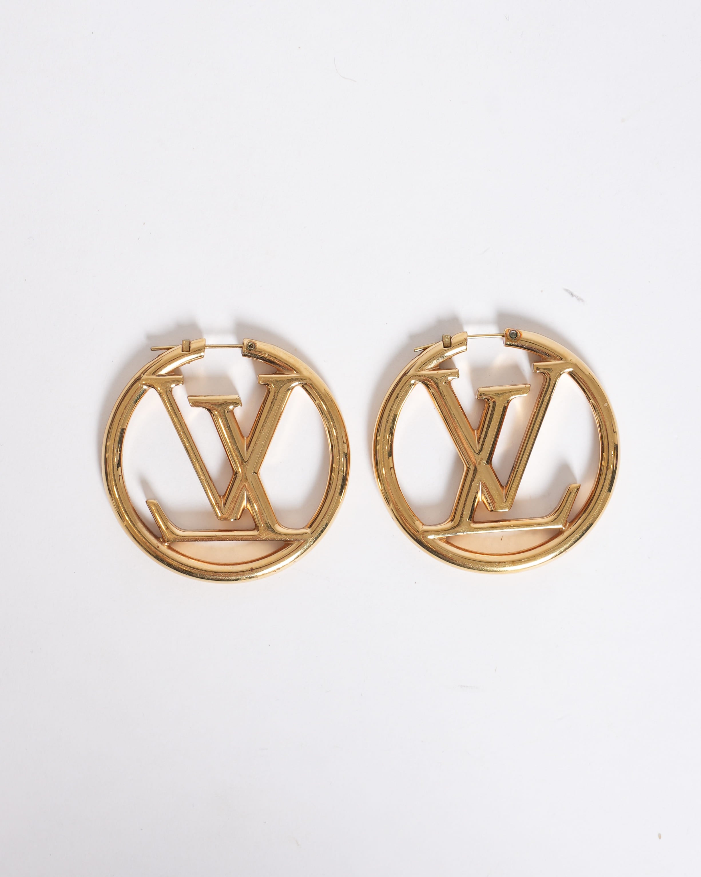 Louis Vuitton Louise Hoop GM Earrings