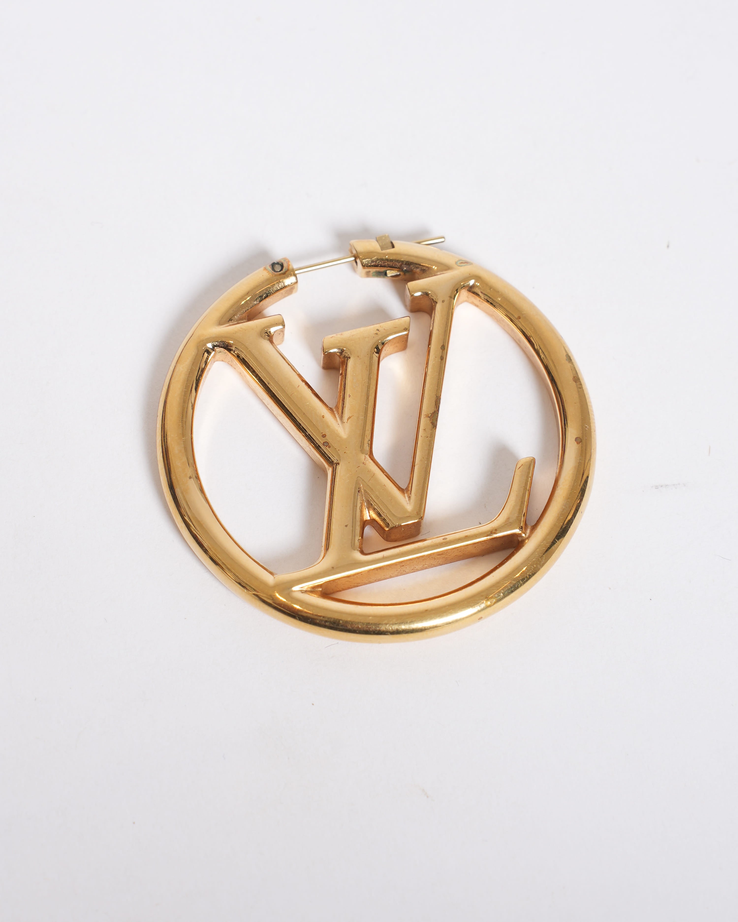 Louis Vuitton Louise Hoop GM Earrings