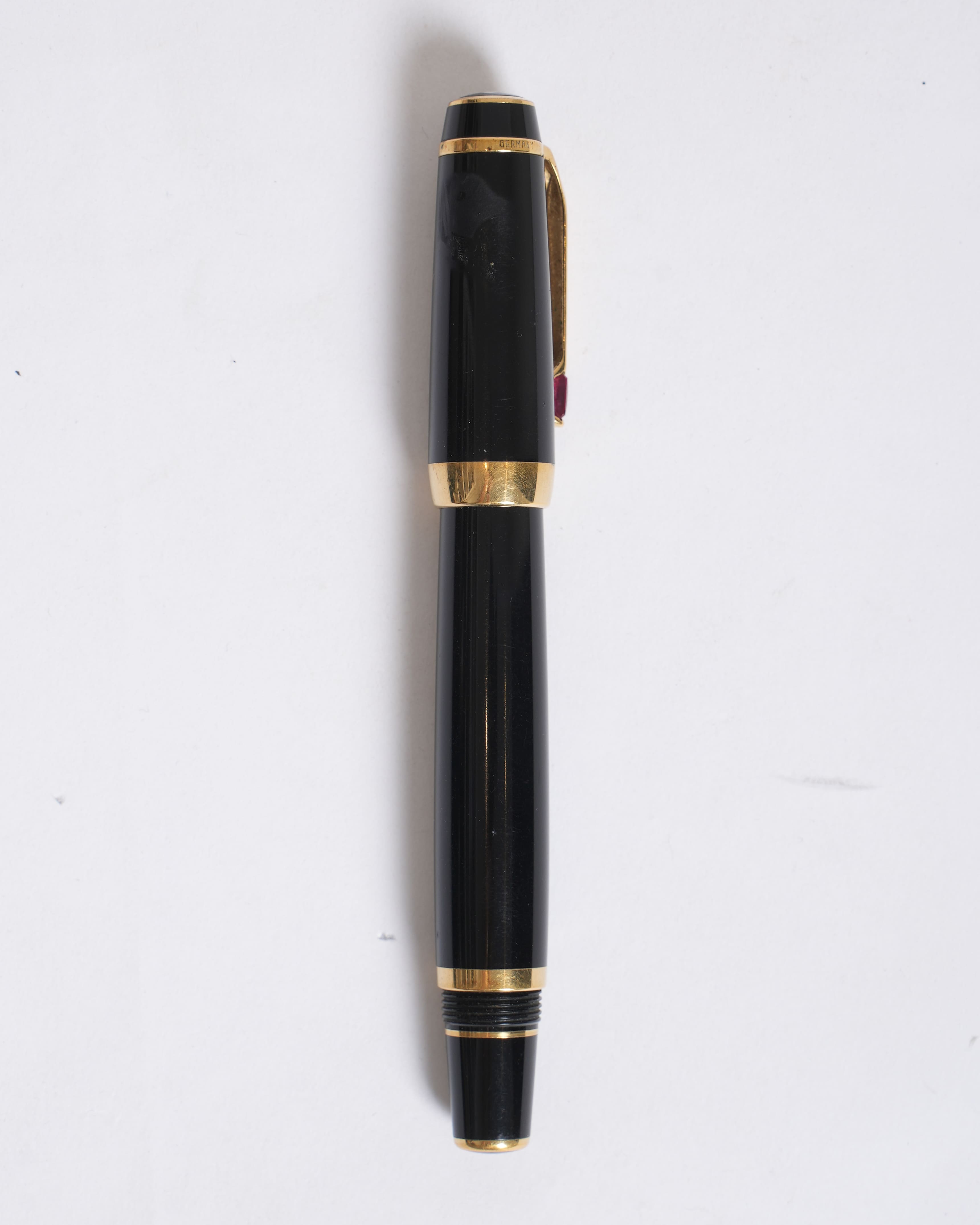 Mont Blanc Ballpoint With Gold Tone Hardware