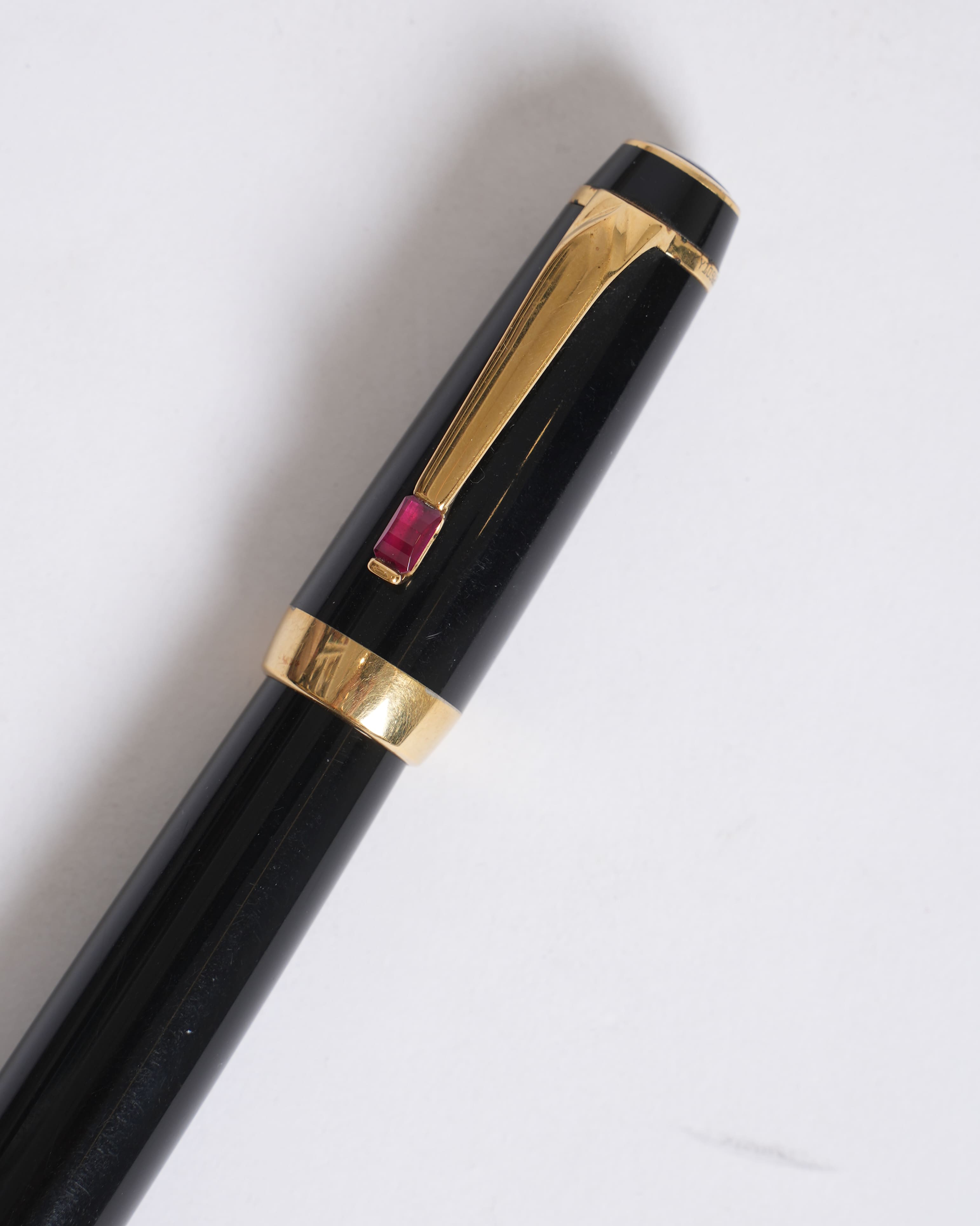 Mont Blanc Ballpoint With Gold Tone Hardware