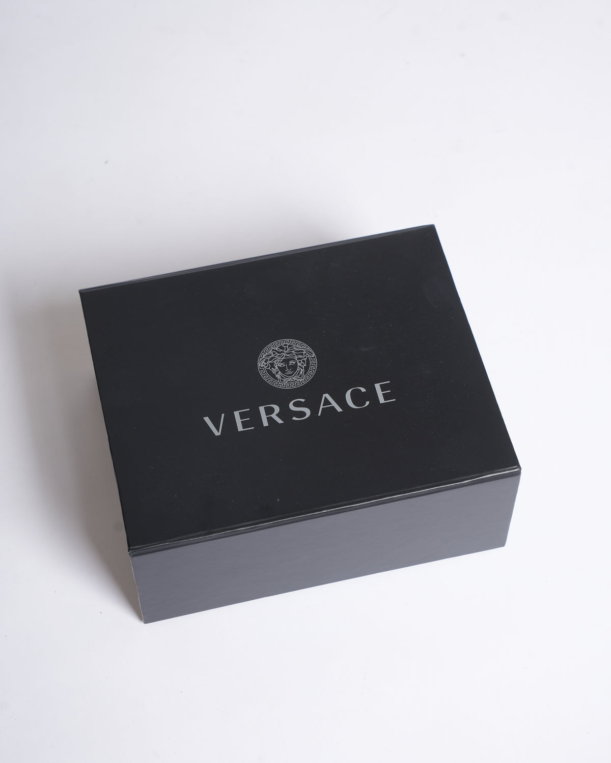 New Fendi x Versace Fendace Women's Calf Leather Logo Lettering Belt