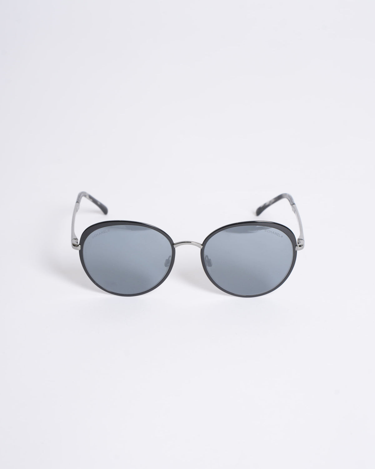 Chanel Round Women Sunglasses In Black