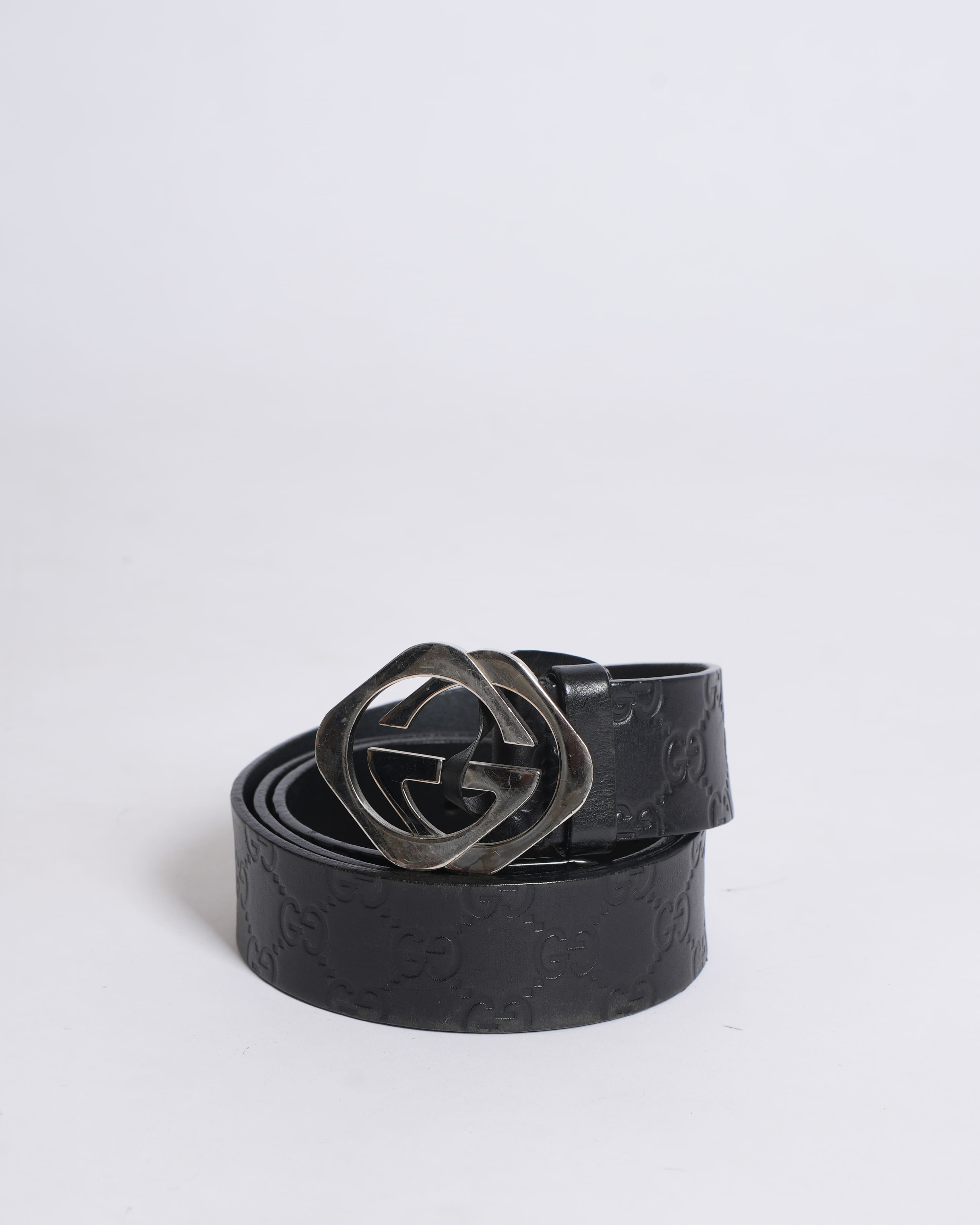 Gucci GG Women's Belt with Square GG Buckle