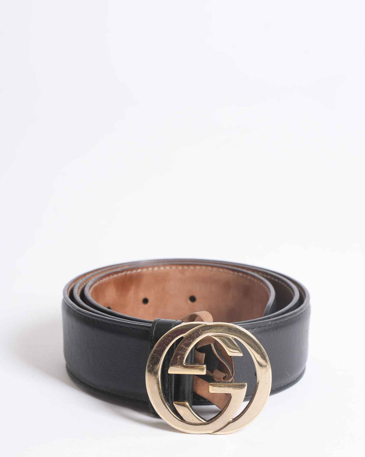 Gucci GG monogram 80 cm buckle belt