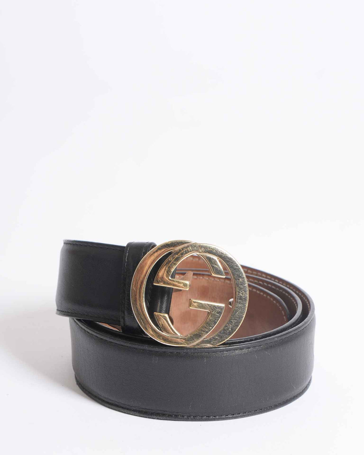 Gucci GG monogram 80 cm buckle belt