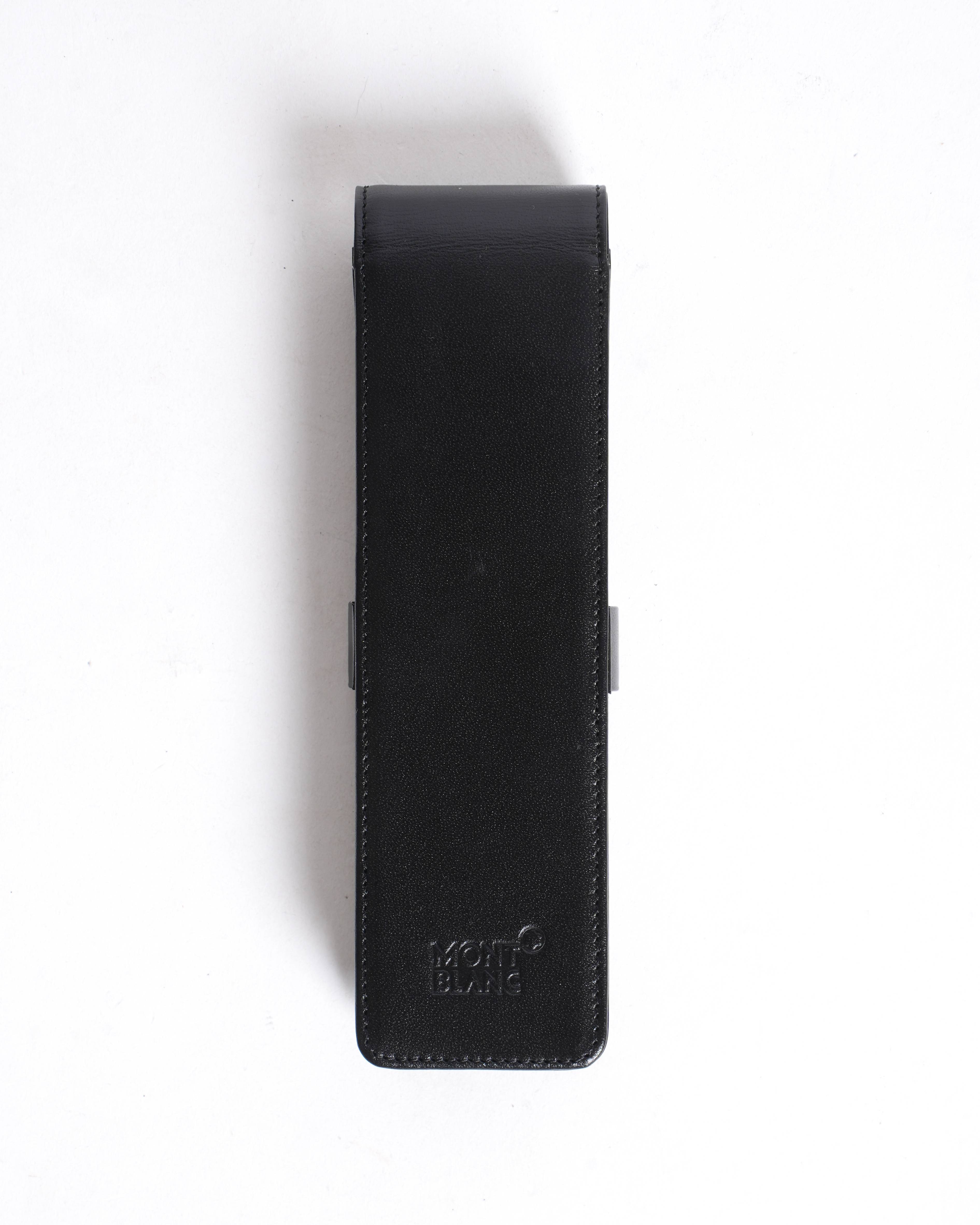 New Mont Blanc Pen Case in Black
