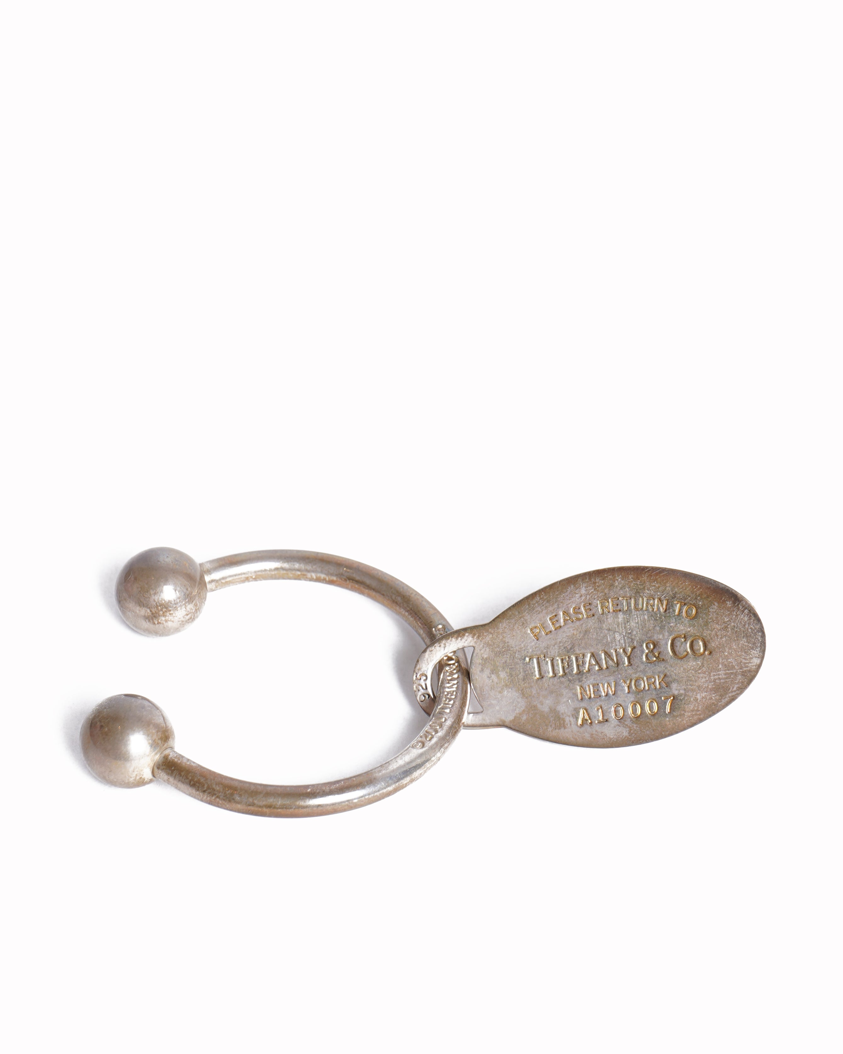 Tiffany & Co. Silver Keyring
