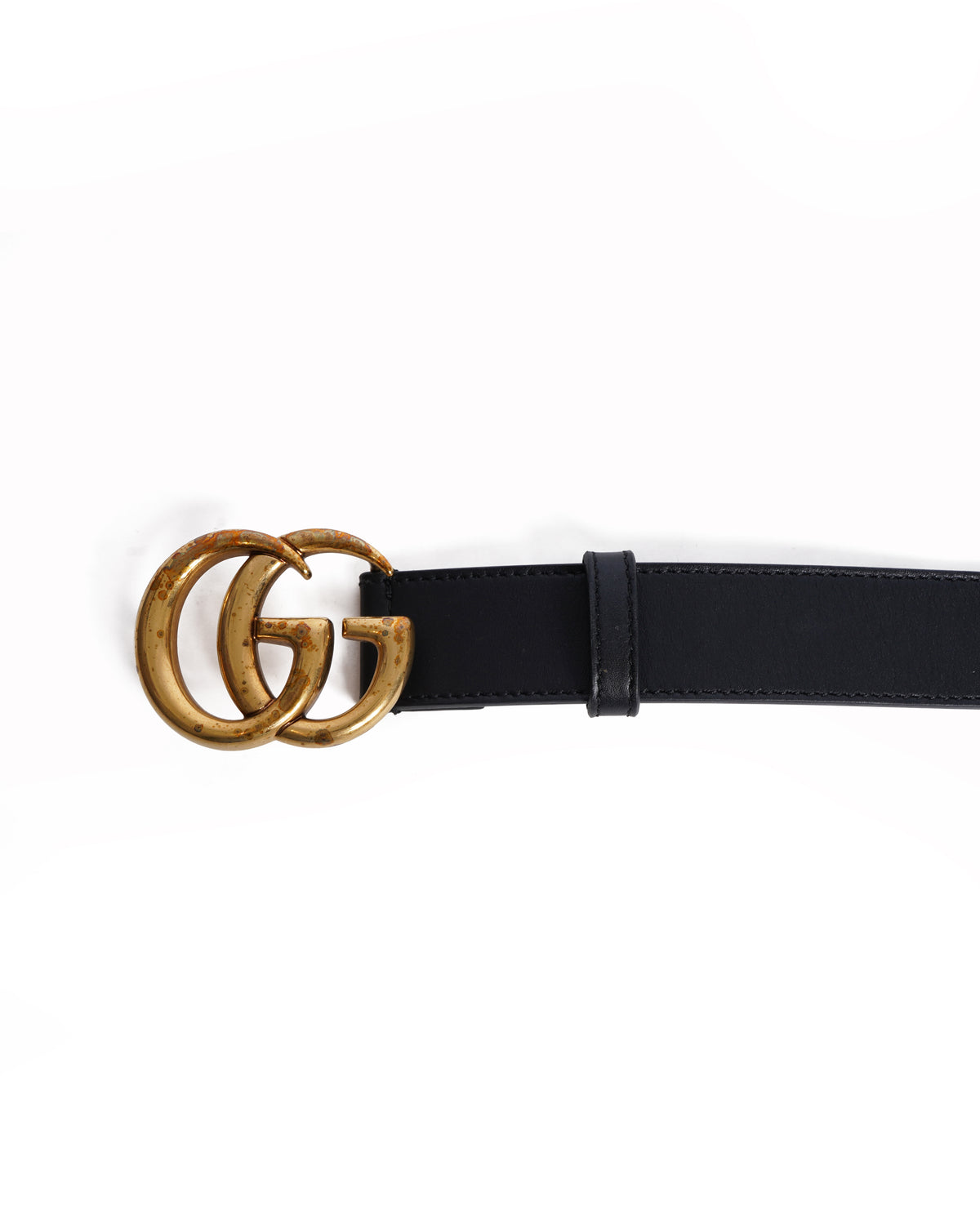 Gucci Black Leather belt