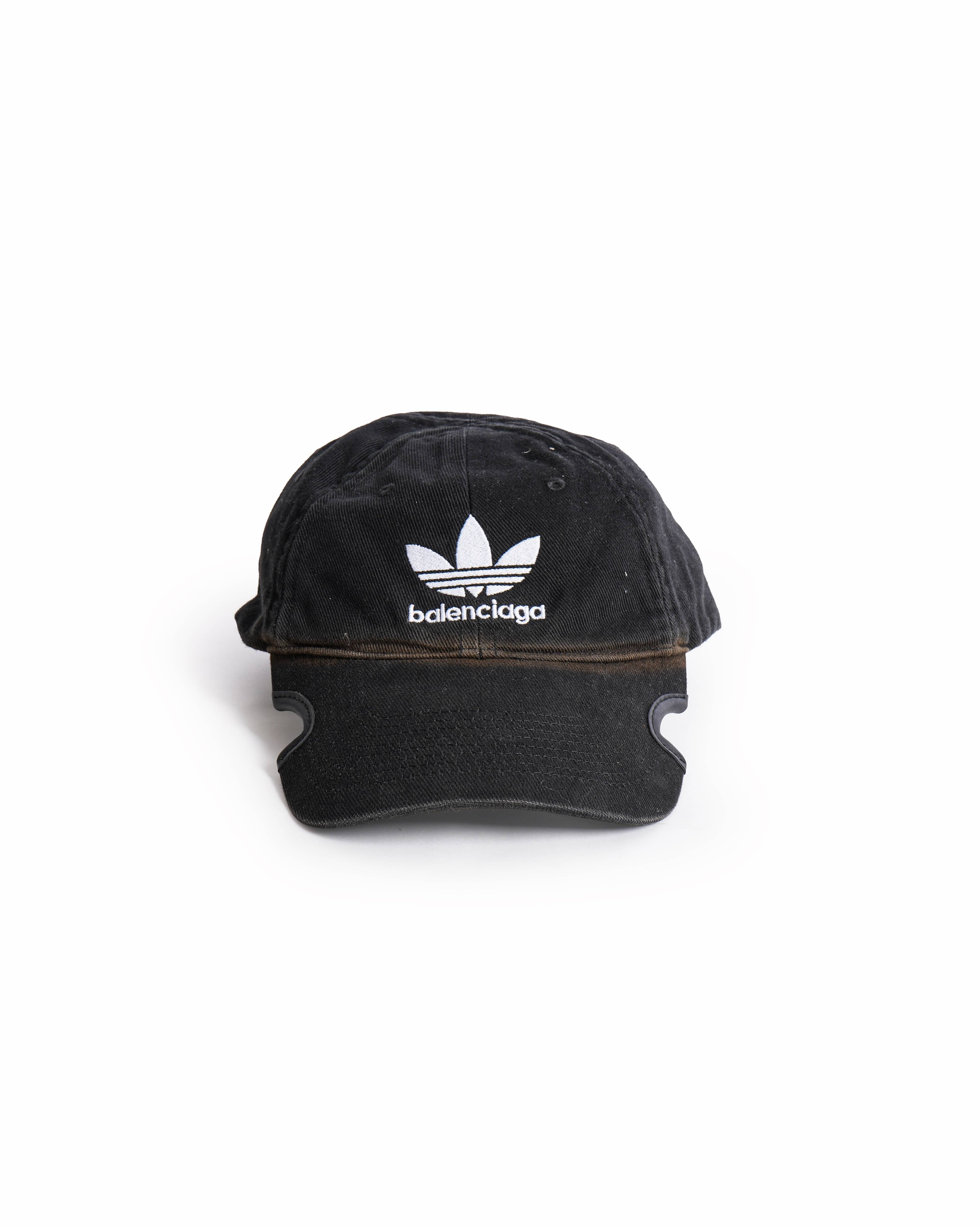 Balenciaga x Adidas Washed Black Unisex Cap