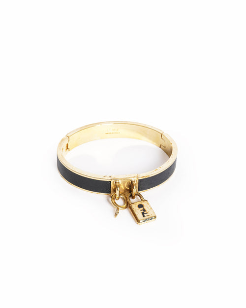 Fendi F leather Fendi Bracelet