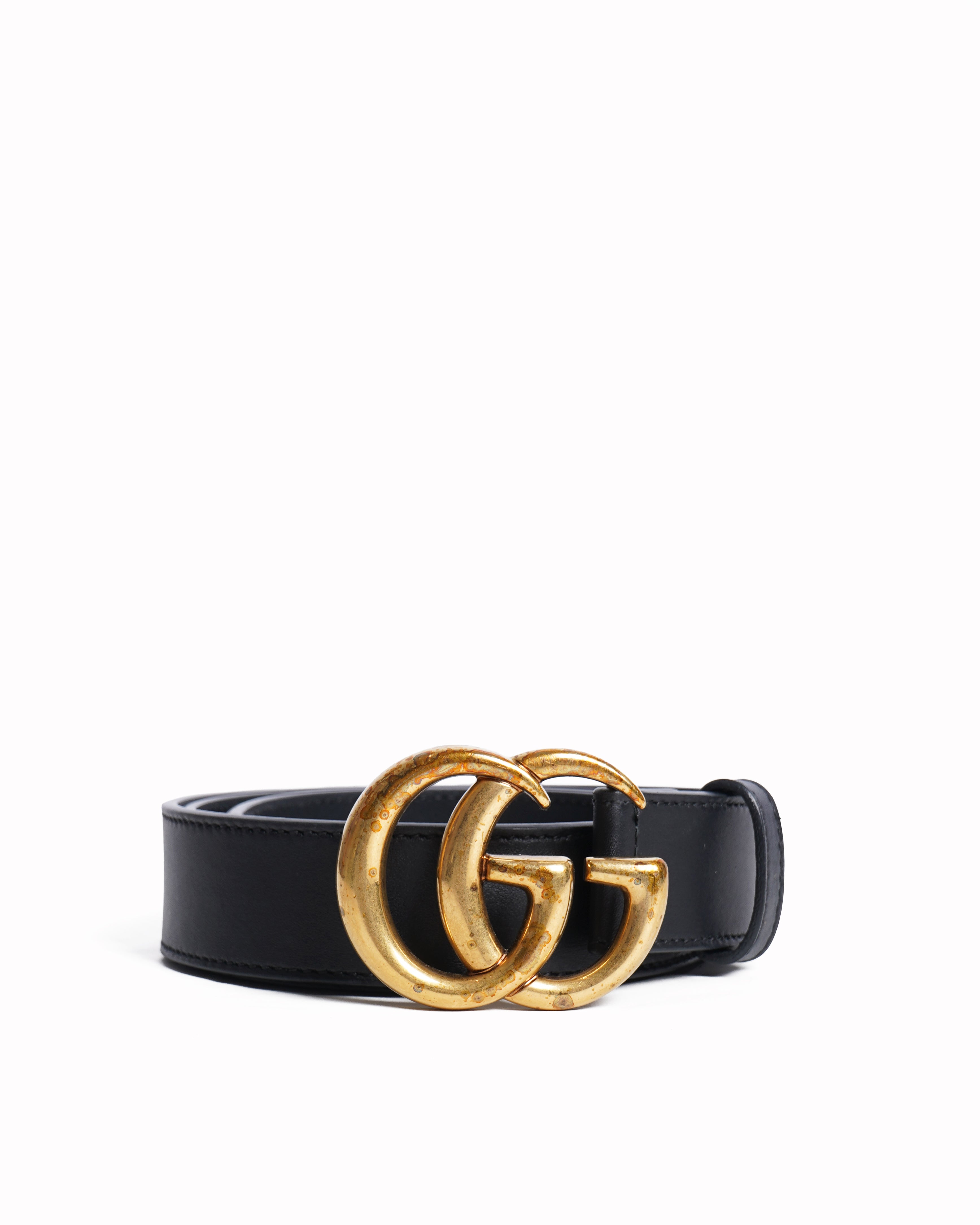Gucci Black Leather belt