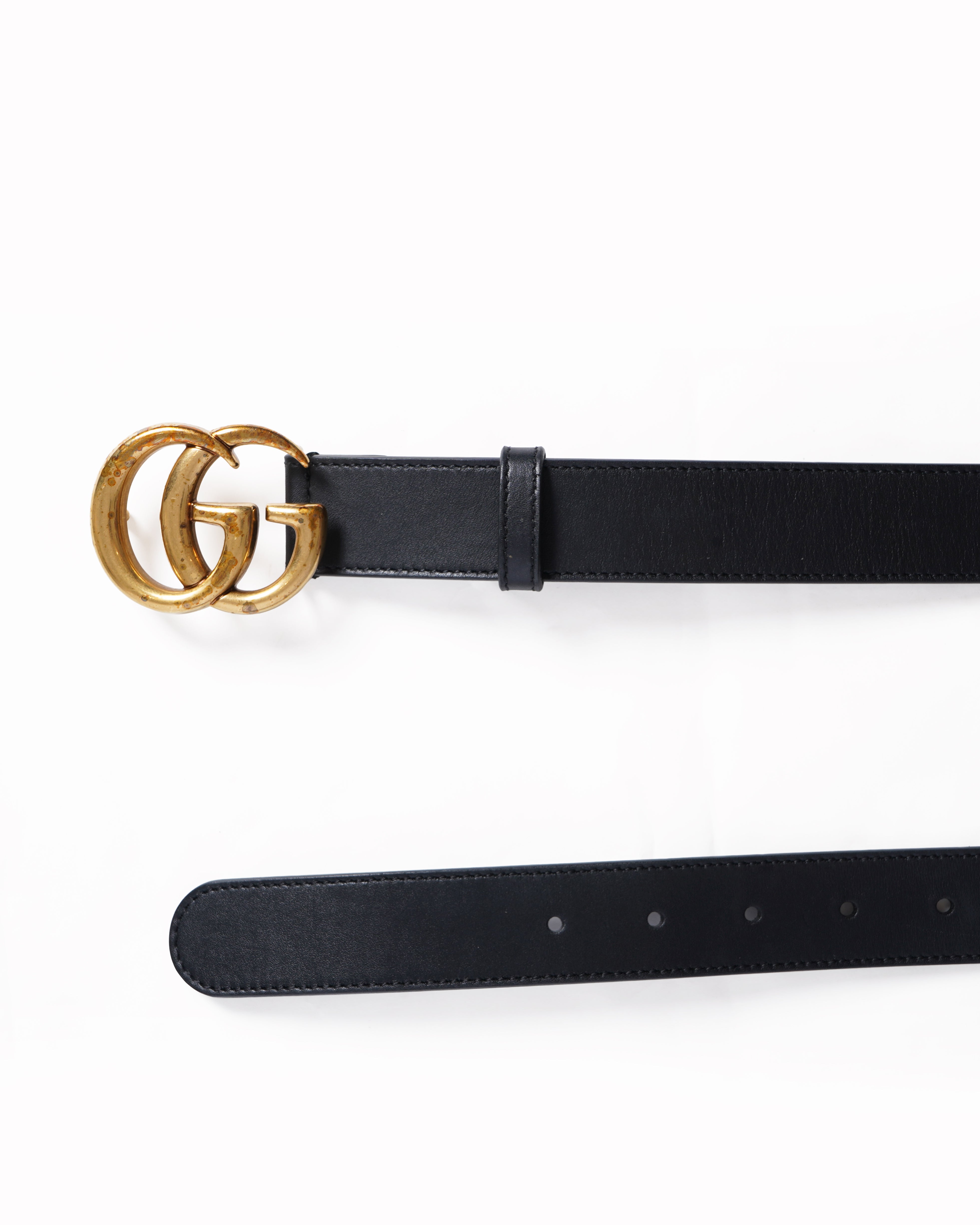 Gucci Black Leather belt