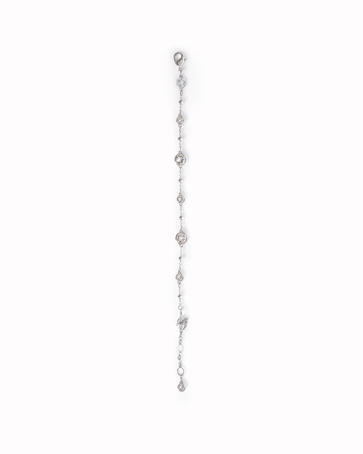 Swarovski Imber Round-Cut Crystal Rhodium-Plated Bracelet