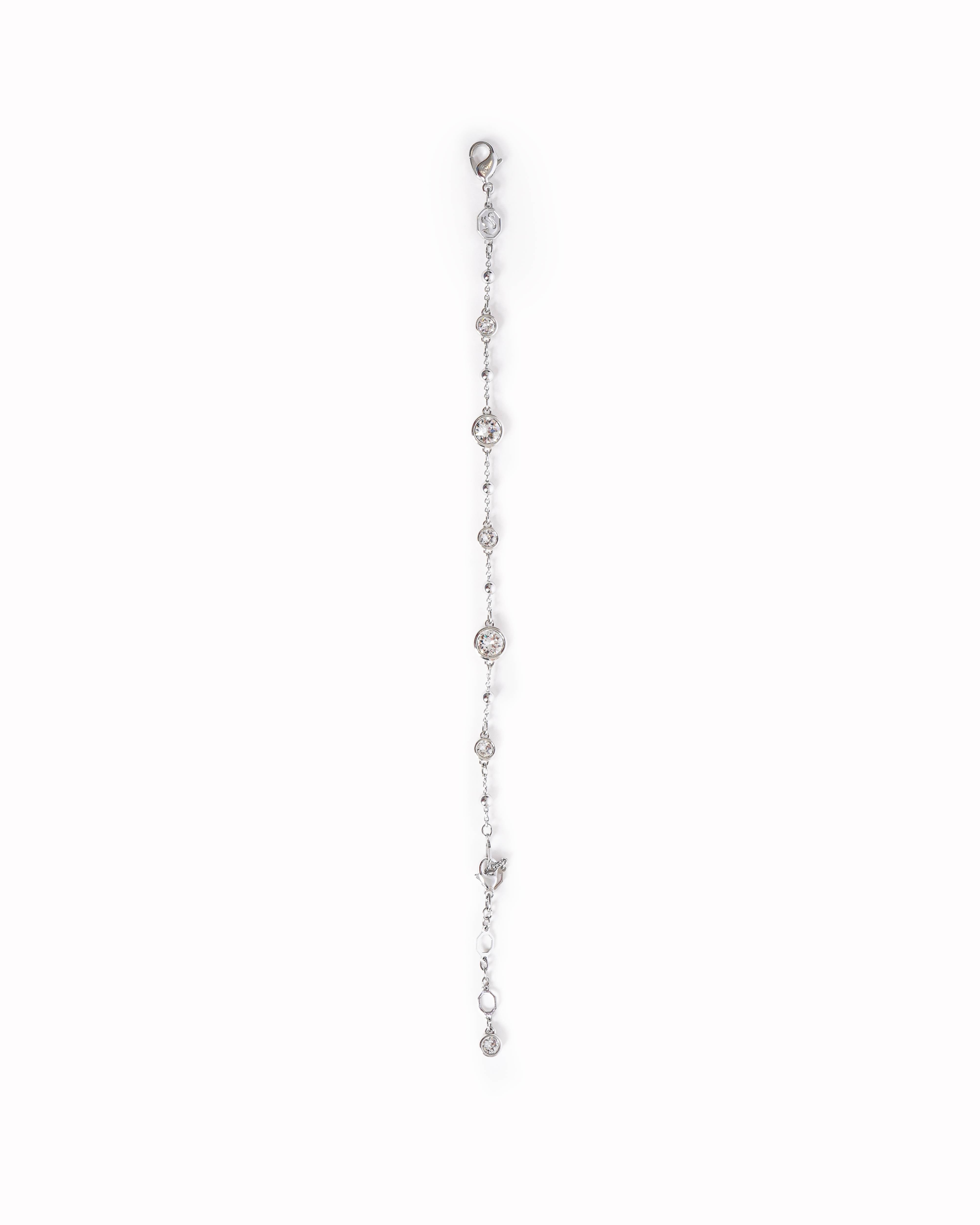 Swarovski Imber Round-Cut Crystal Rhodium-Plated Bracelet