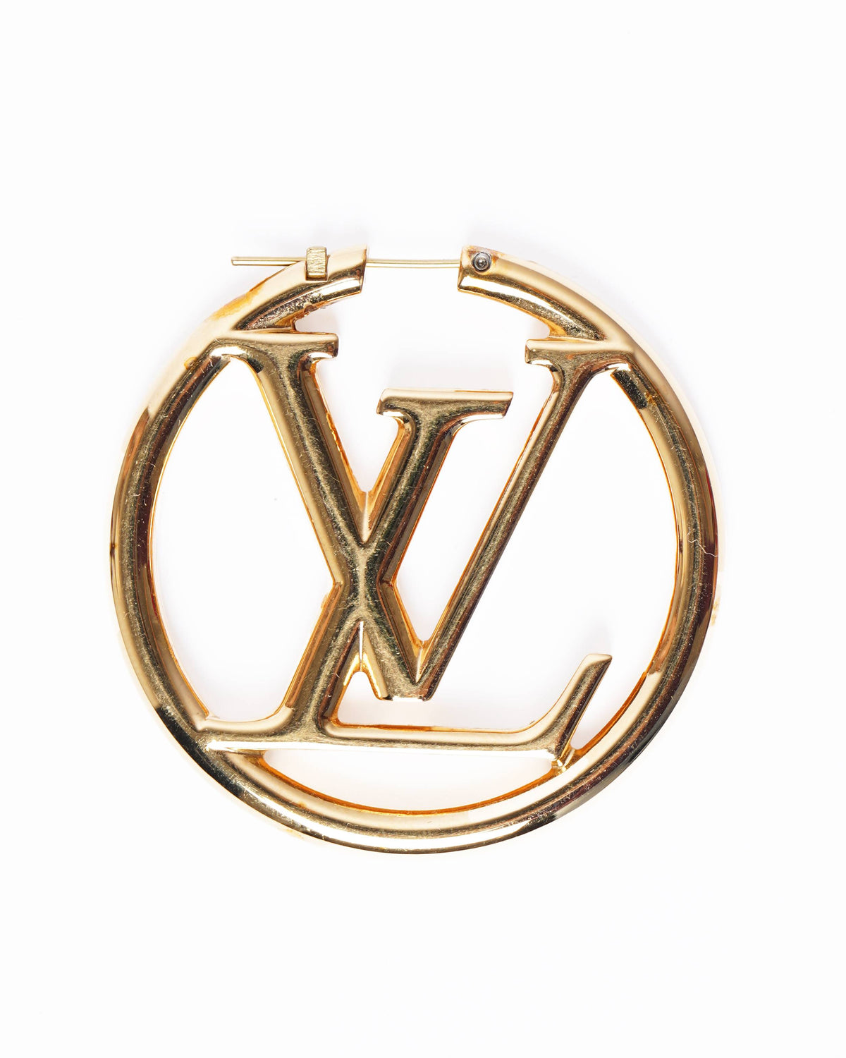 New Louis Vuitton Louise Hoop Earrings