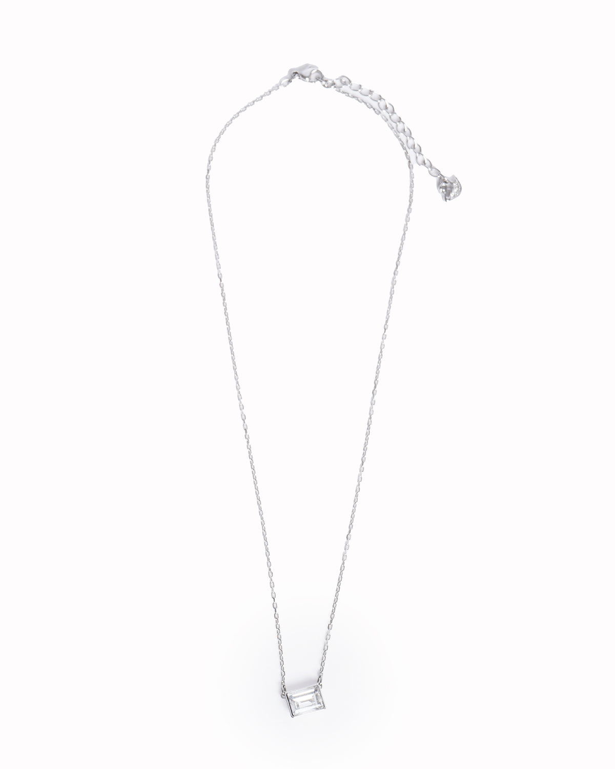 Swarovski crystal and swan necklace