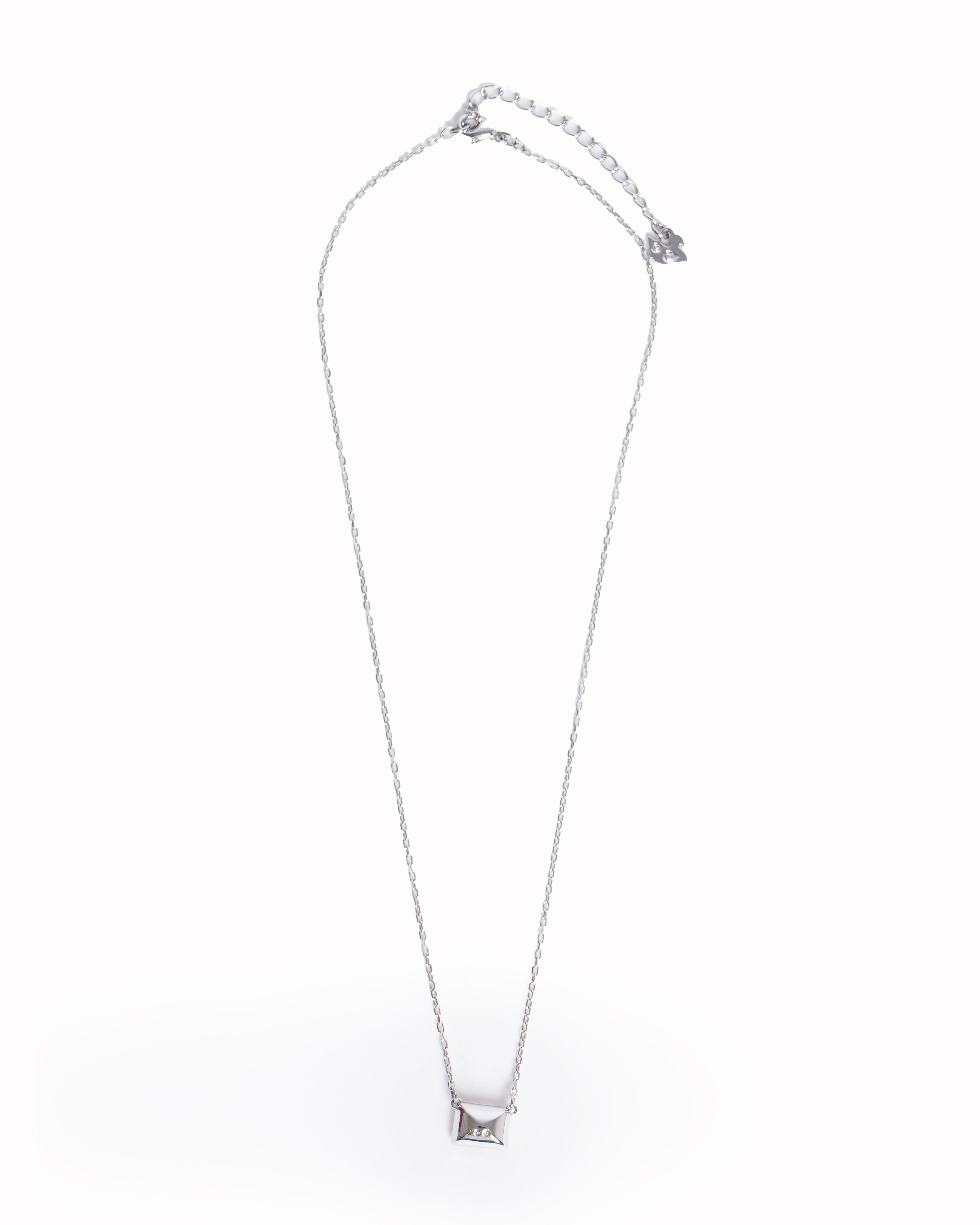 Swarovski crystal and swan necklace