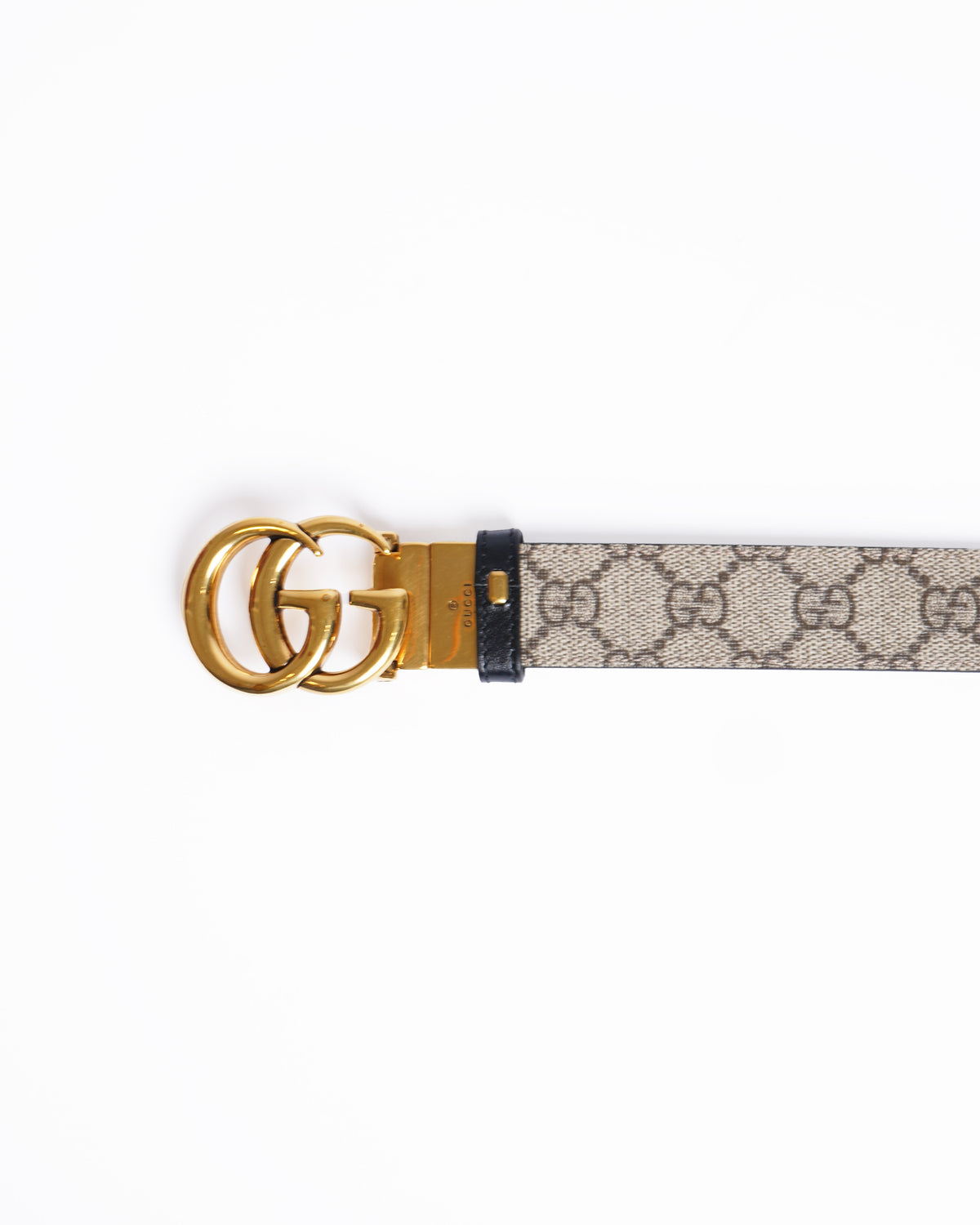 Gucci GG Reversible Women's Belt In Monogram Canvas