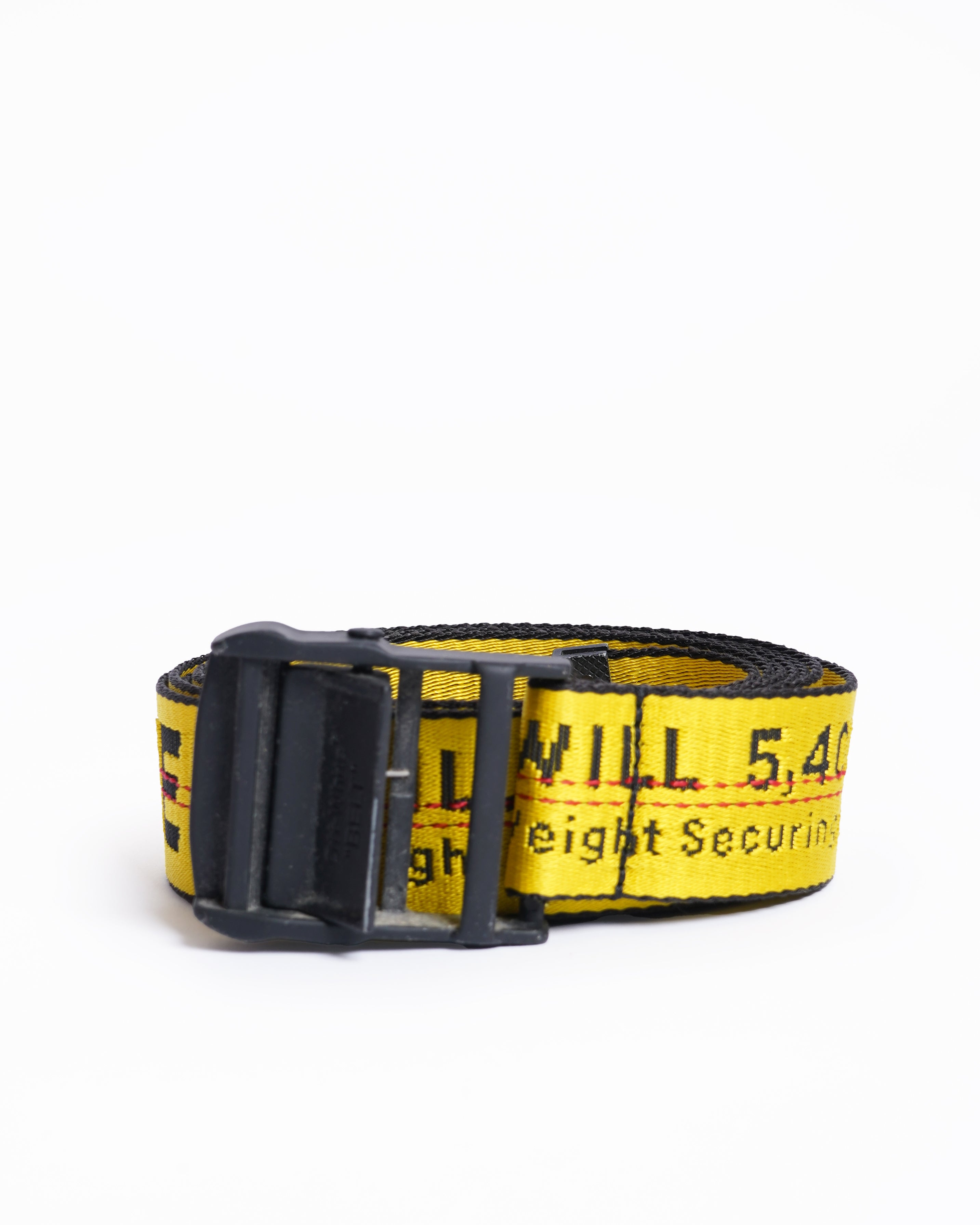 Off-white Cloth Belt In Yellow - Unisex