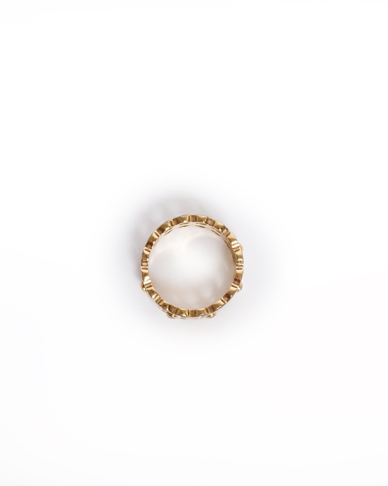 Louis vuitton hide and seek gold ring