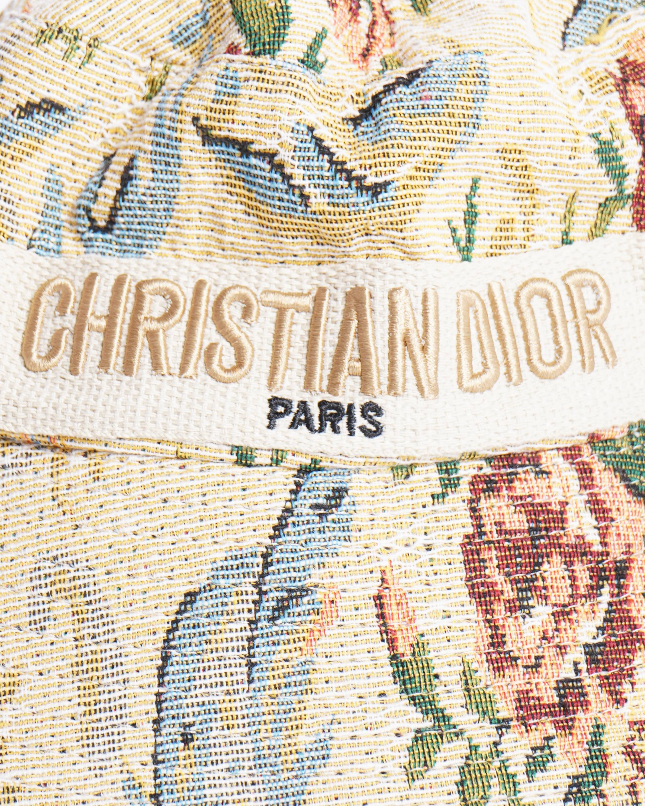 Christian Dior embroidered bucket hat