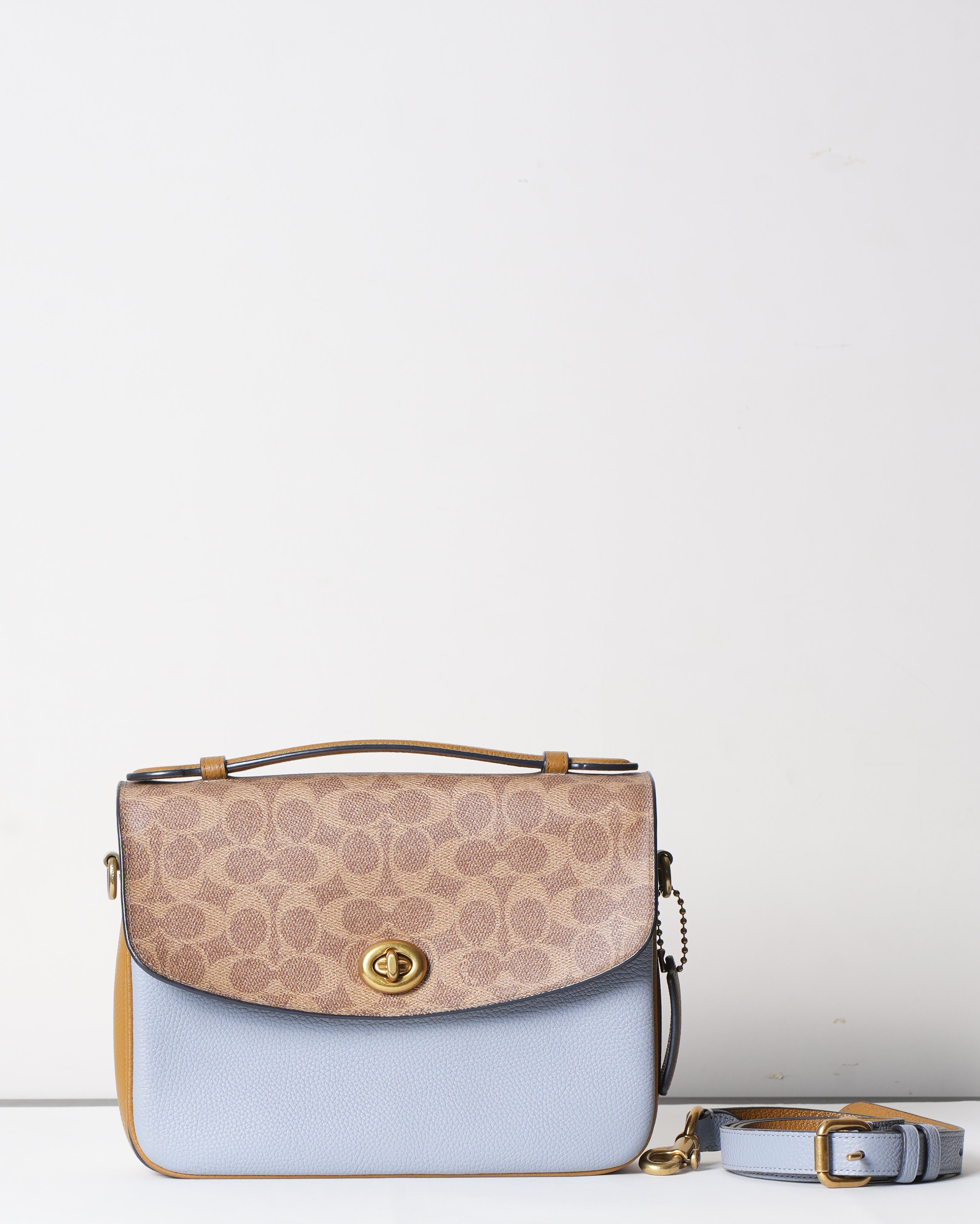 Coach Signature Cassie Leather Crossbody