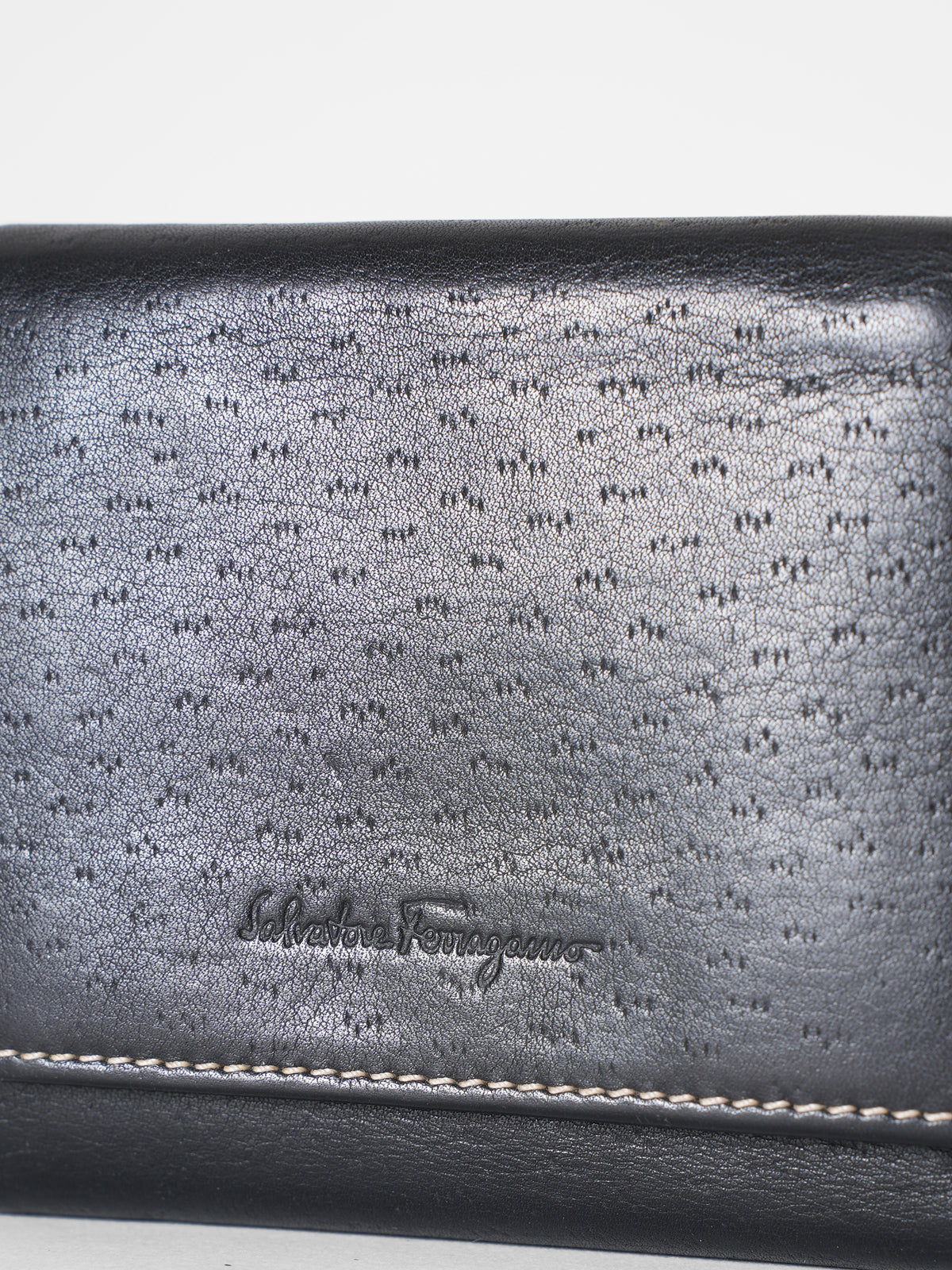 Salvatore Ferragamo Black Wallet