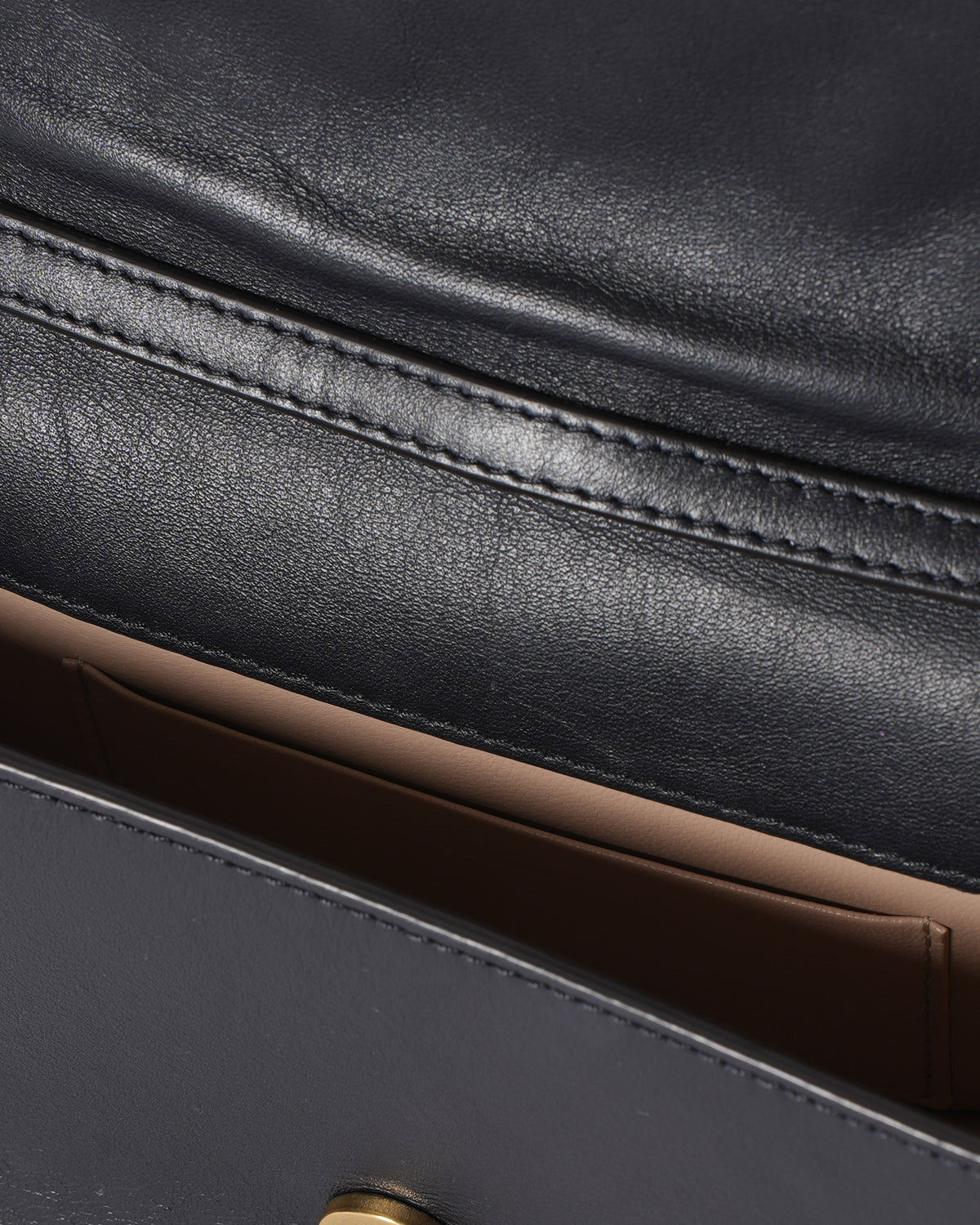 Chloe Calf Skin Nile Bracelet Bag In Black