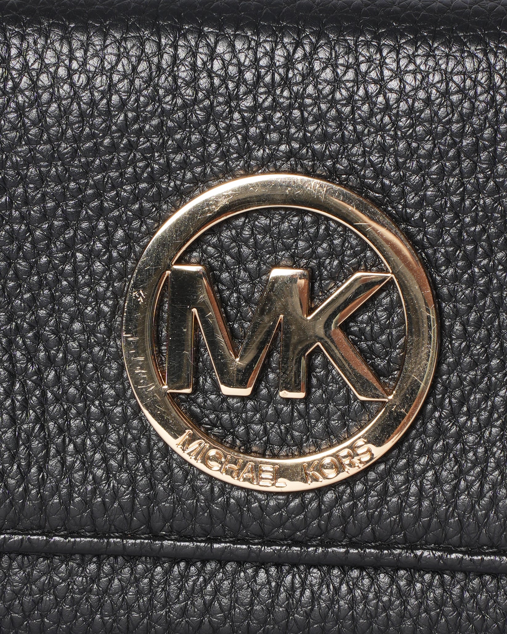 New Michael Kors Black Fulton Wallet