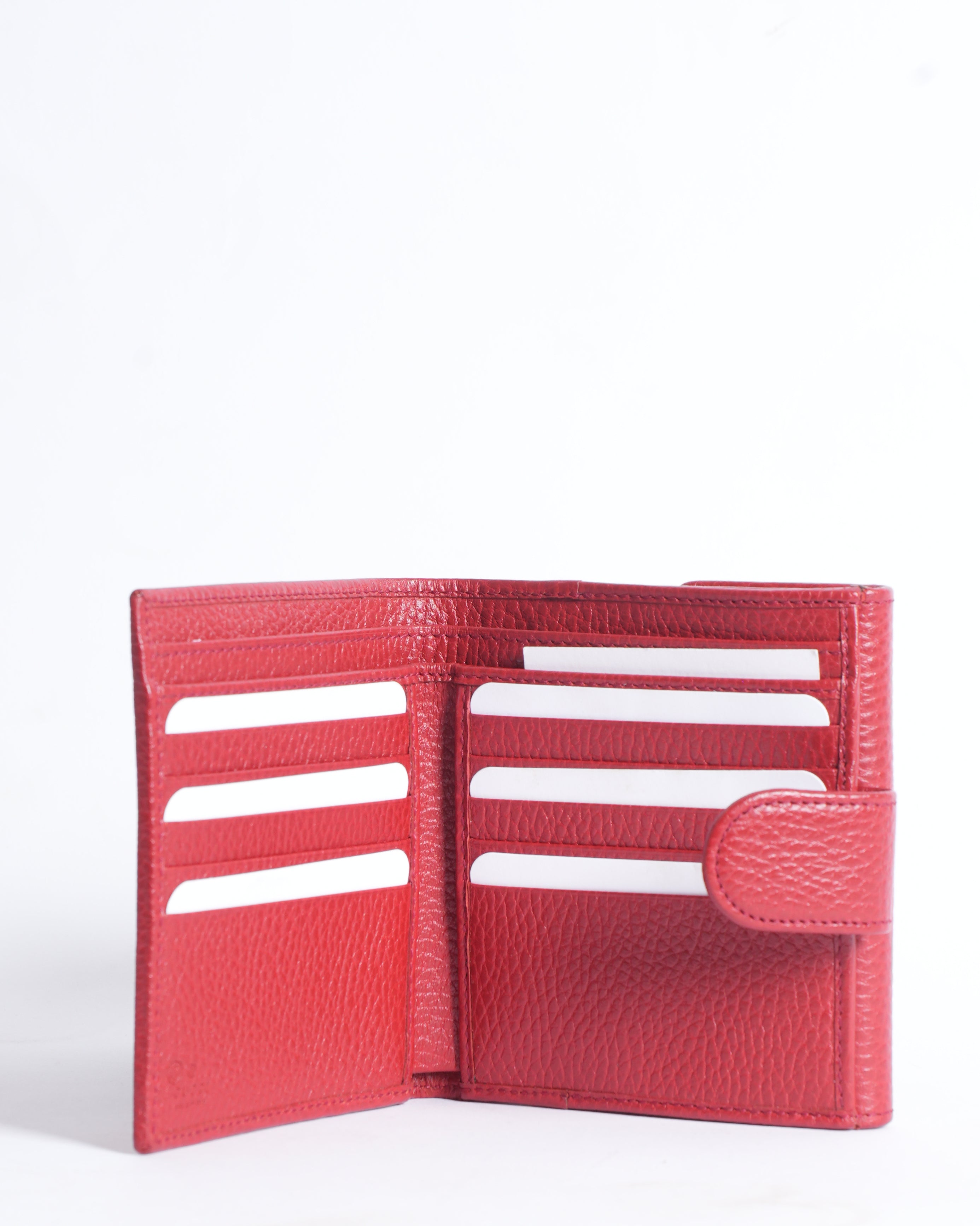 New Gucci GG Marmont Bifold Wallet In Red