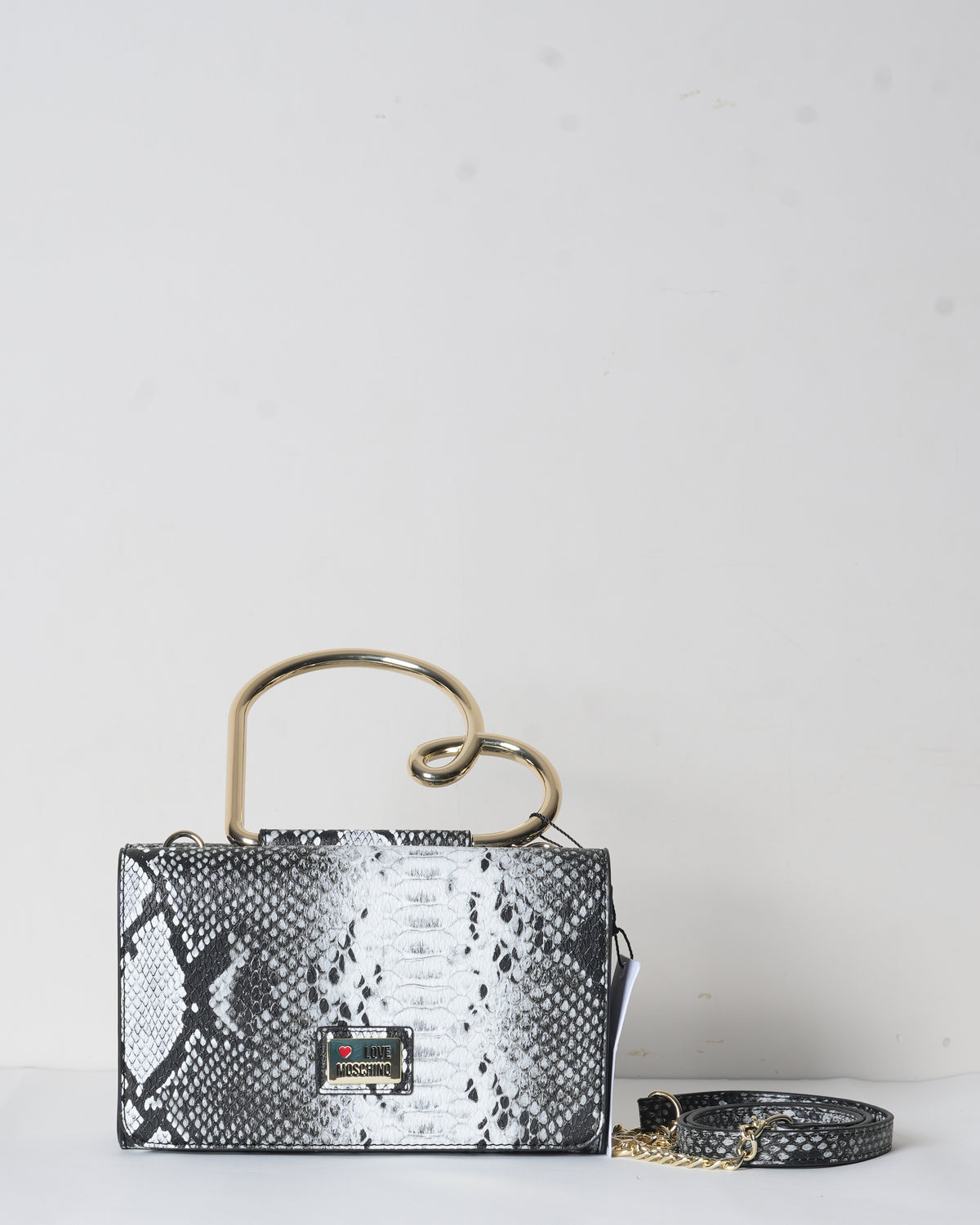 Moschino Snakeskin Bag