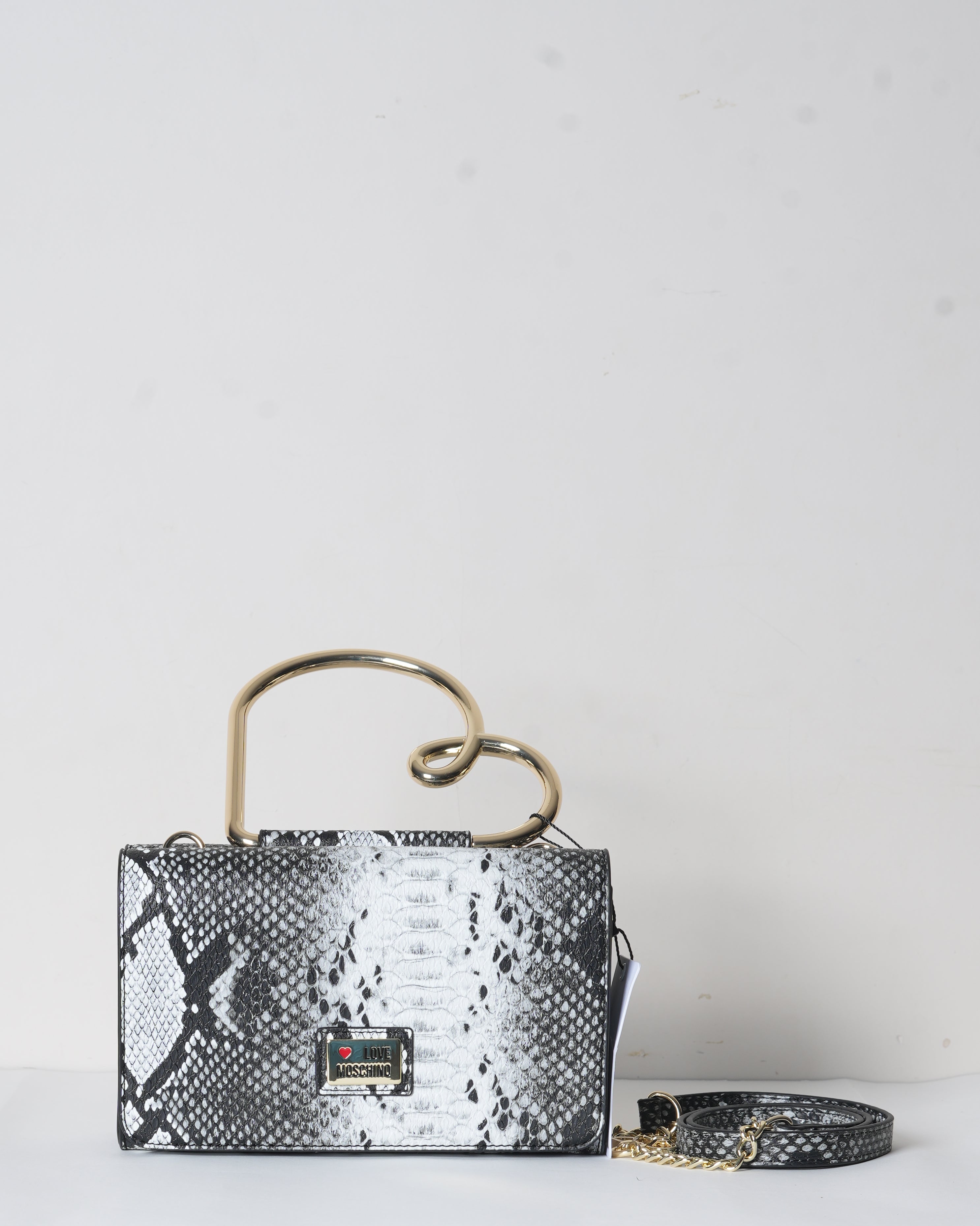 Moschino Snakeskin Bag