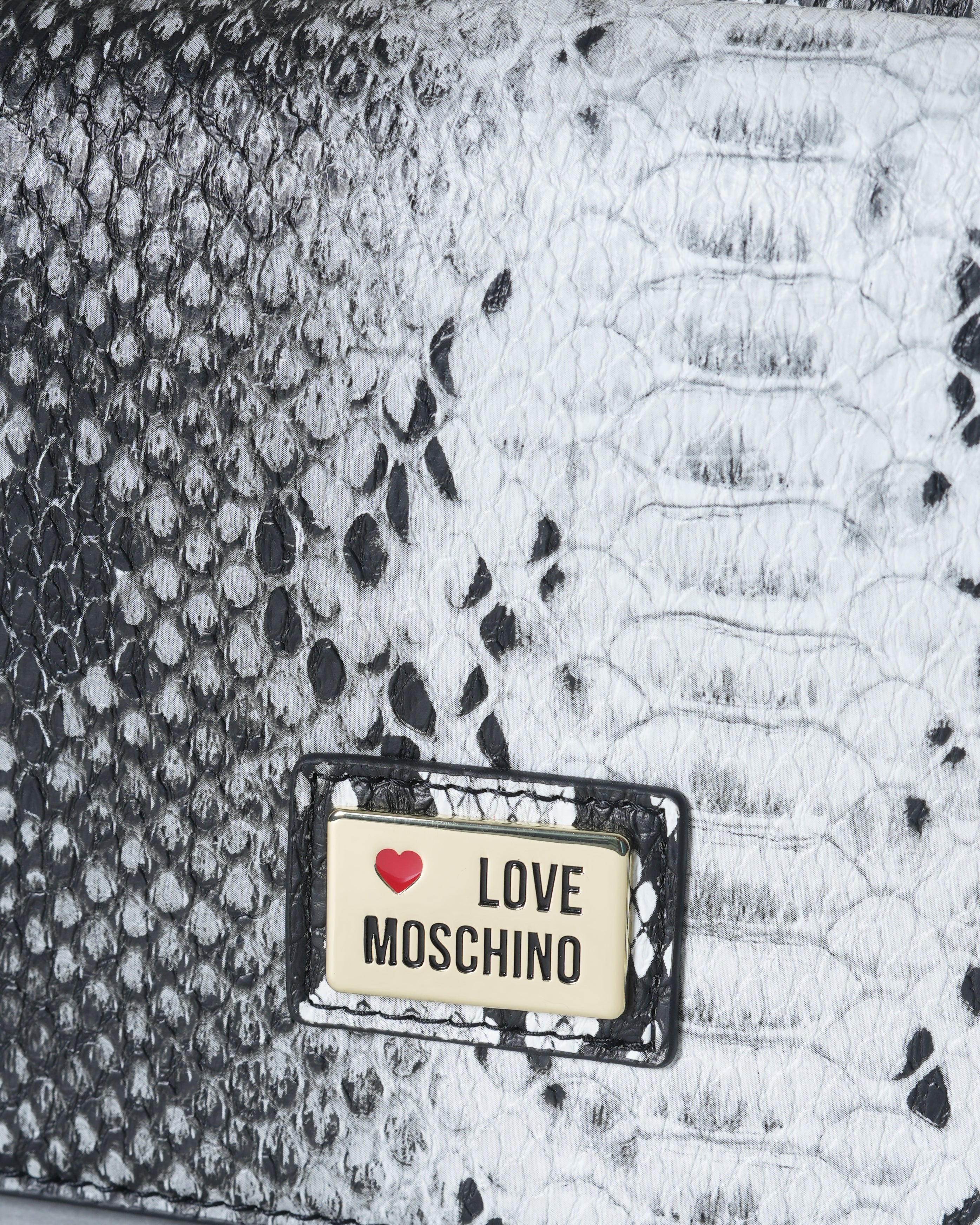 Moschino Snakeskin Bag