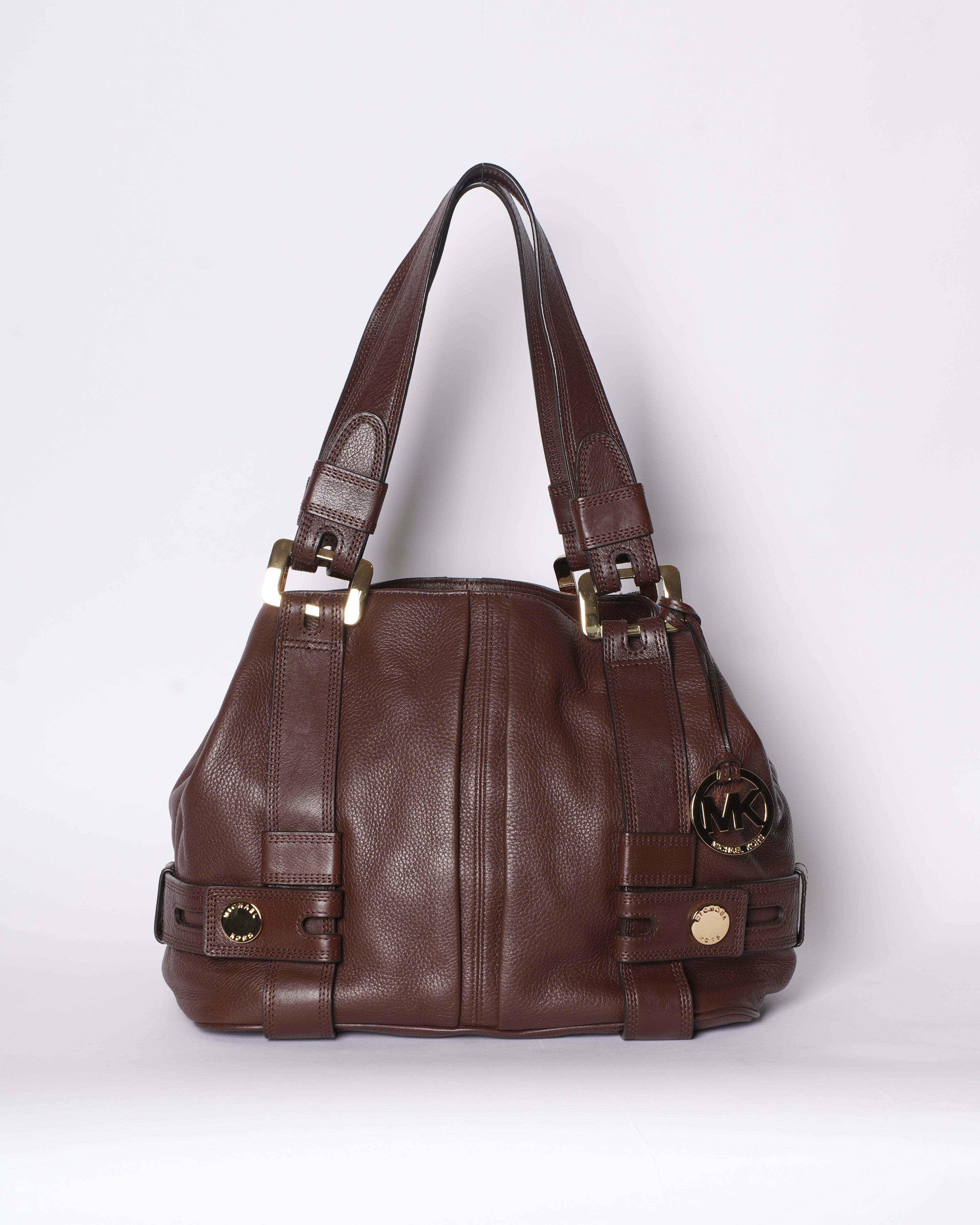 Michael Kors Brown Harnes Leather