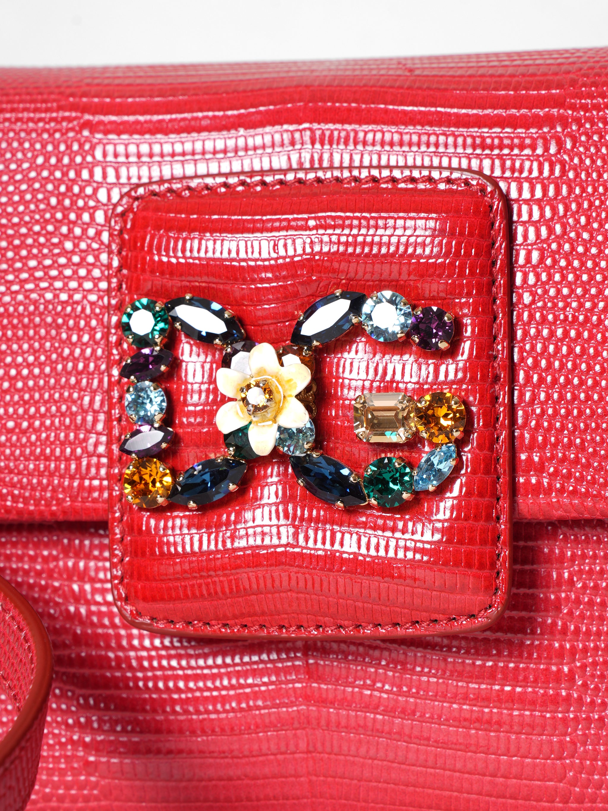 Dolce & Gabbana Millenials Leather Crossbody Bag