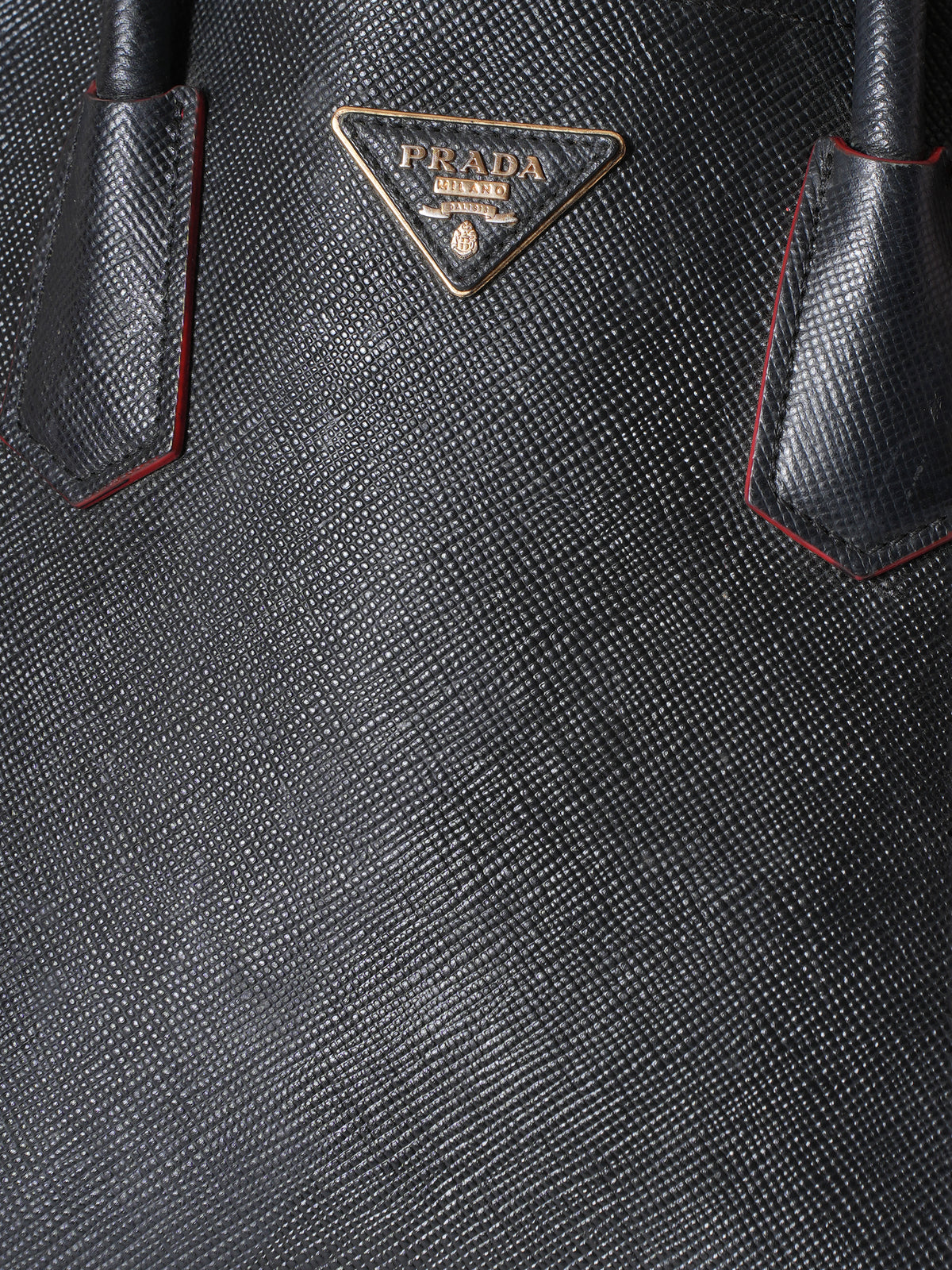 Prada Black Saffiano Tote Bag