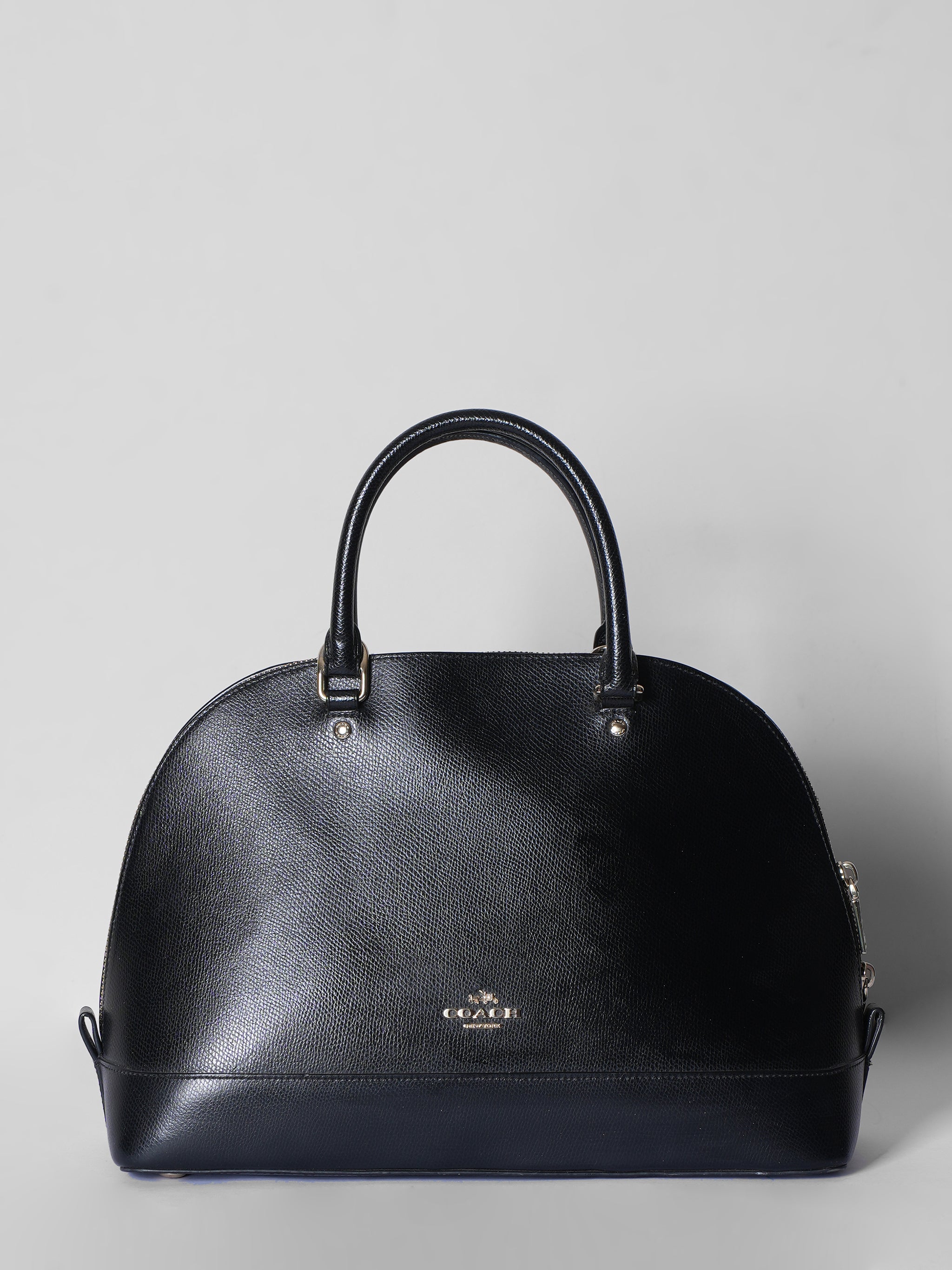 Hot Coach black leather bag