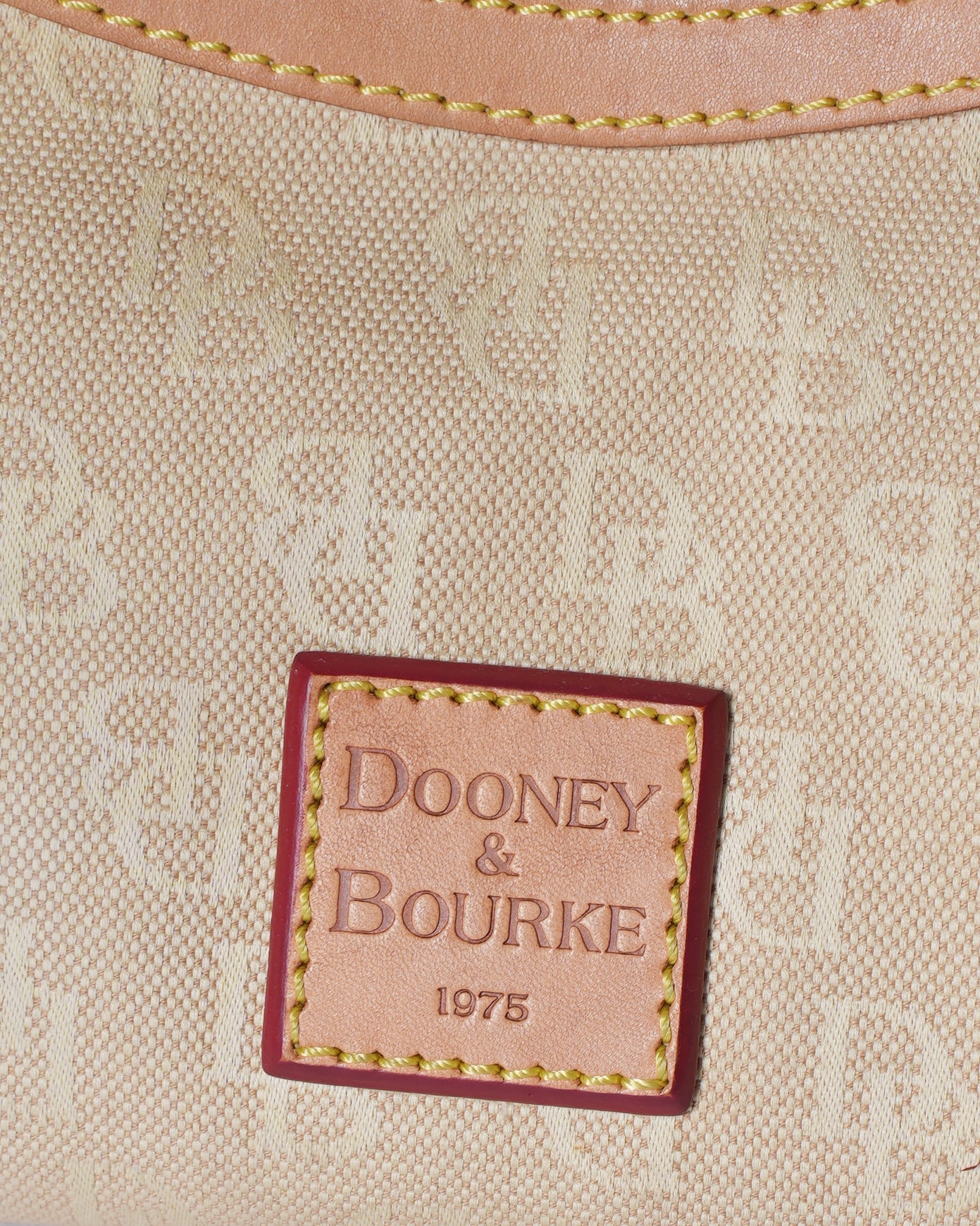 Dooney & Bourke Classic Beige Mini East West Shoulder Bag