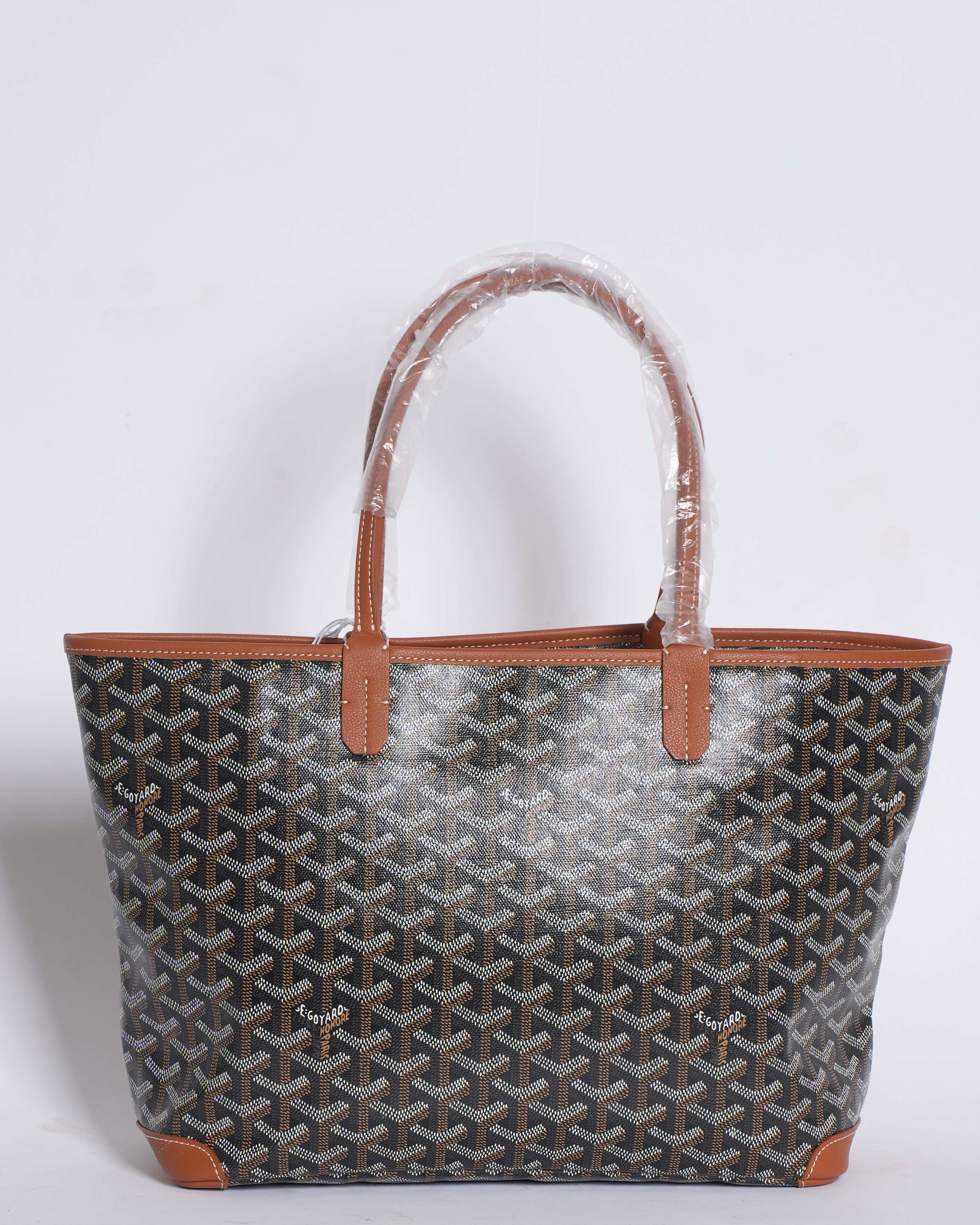 New Goyard Artois pm black/tan tote bag