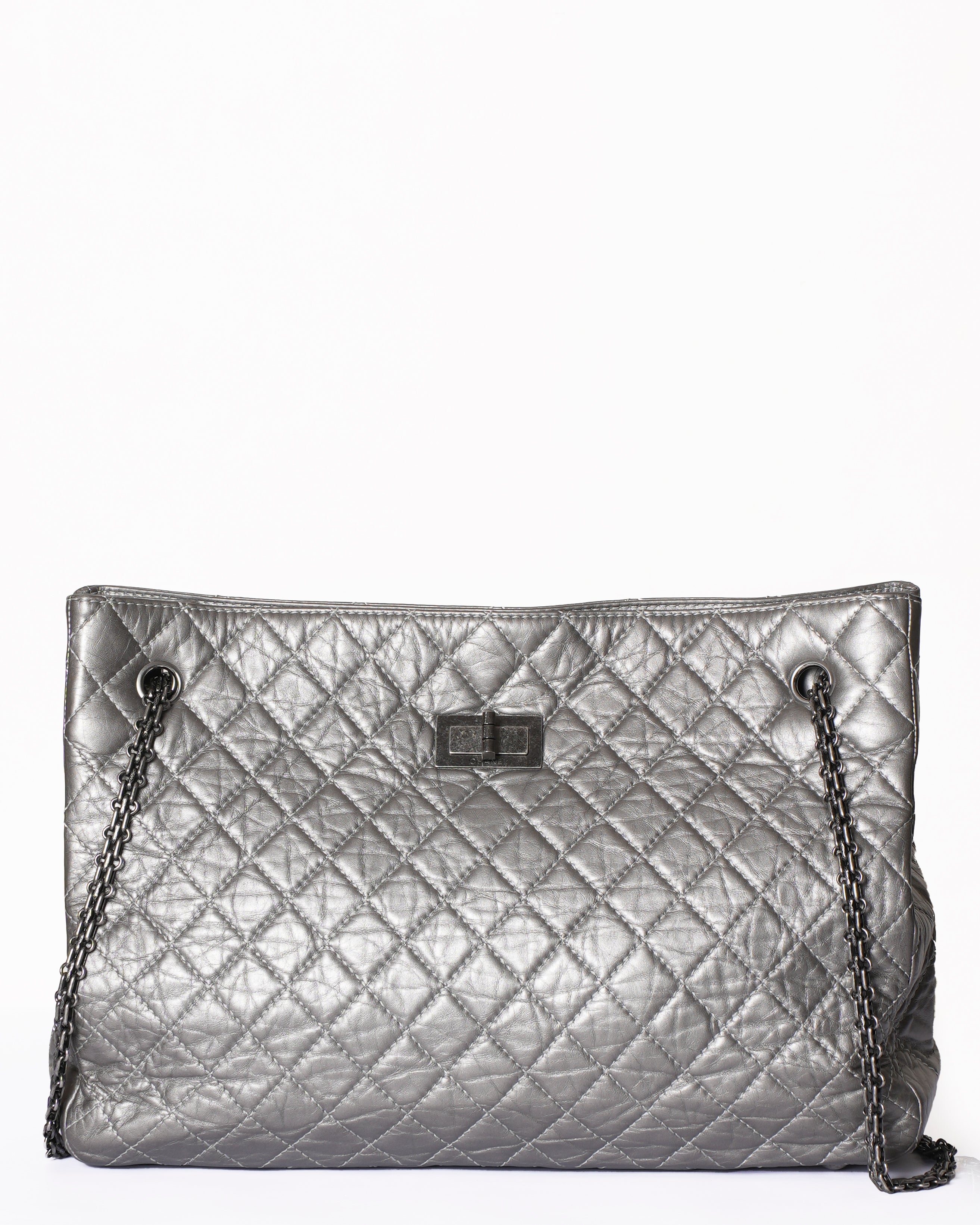 Chanel Limited Edition Reissue 2.5 Tote Quilted Aged Calfskin Bag