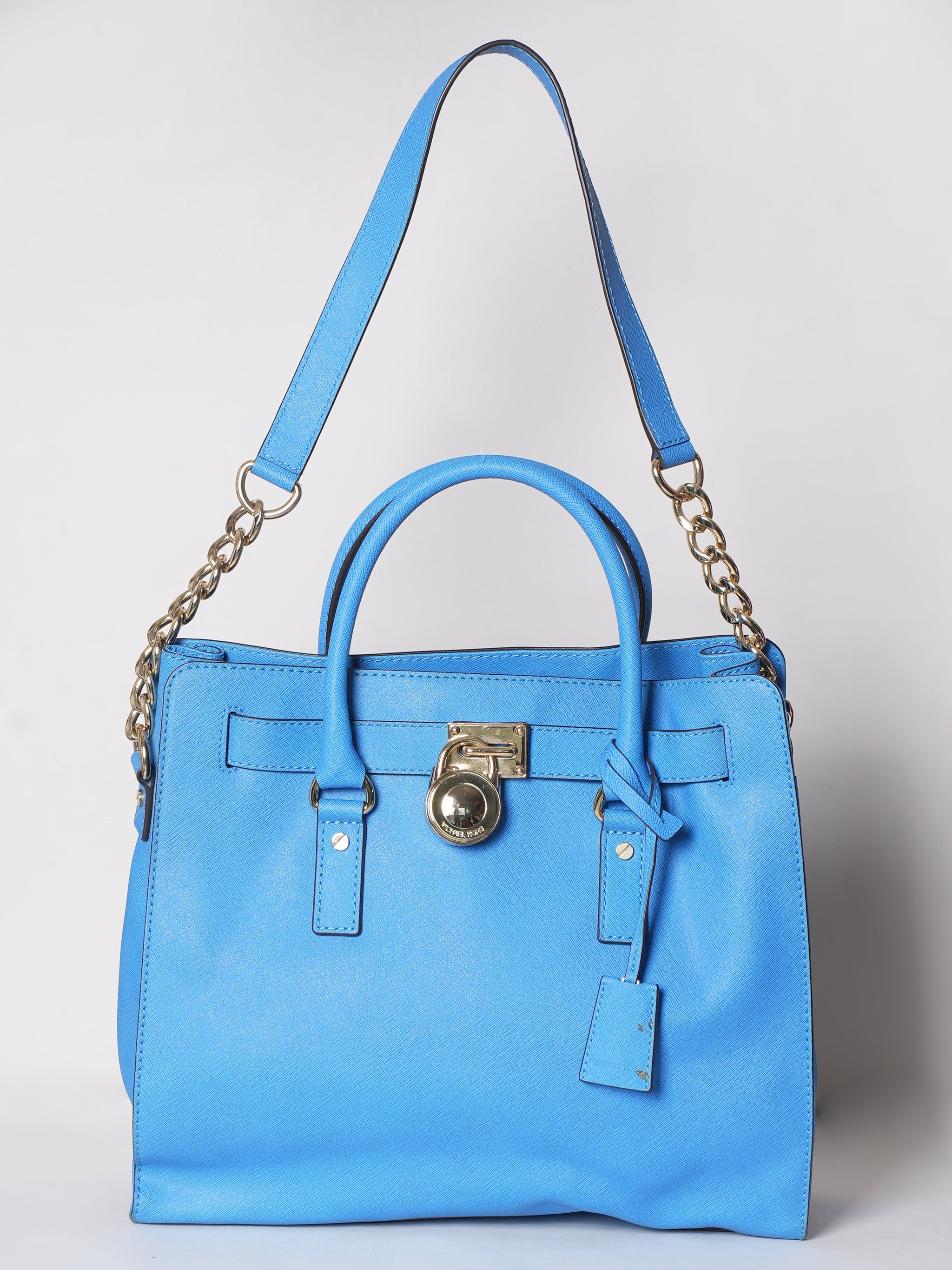 Michael Kors Tote high quality Blue & Black print- LAST PRICE DROP