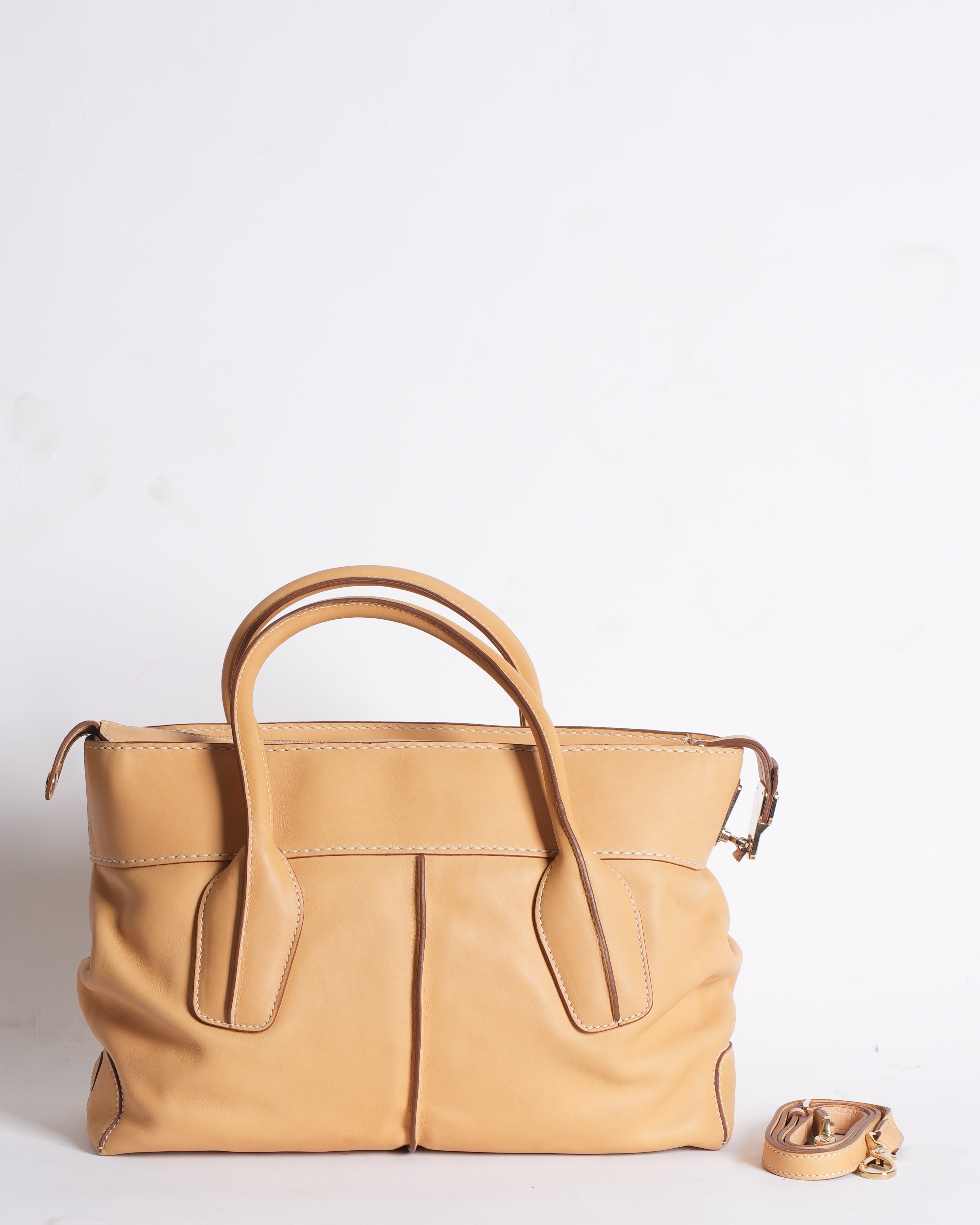 Tods Mustard Tan Bag