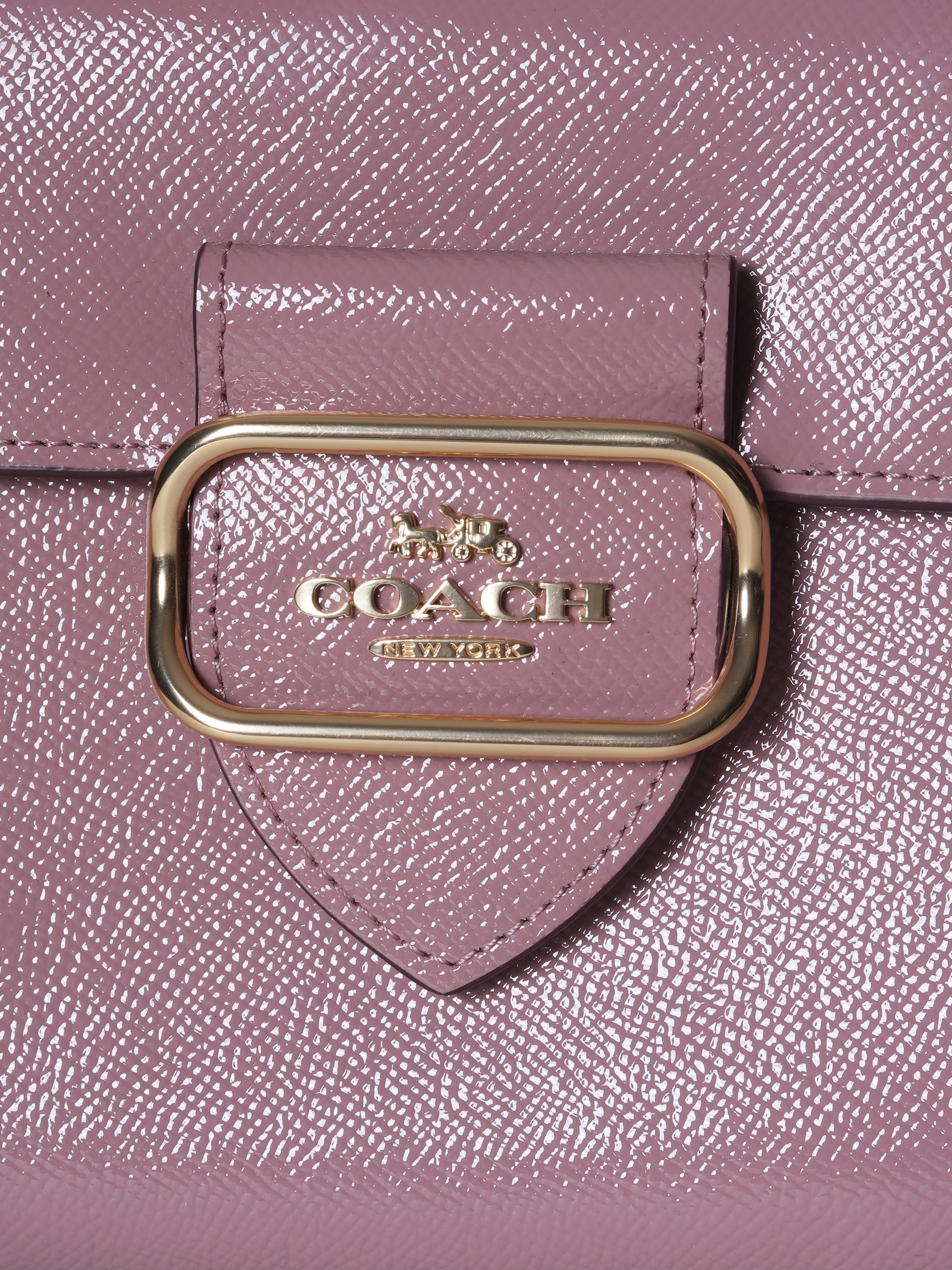 New Coach Top Handle Satchel In Pink