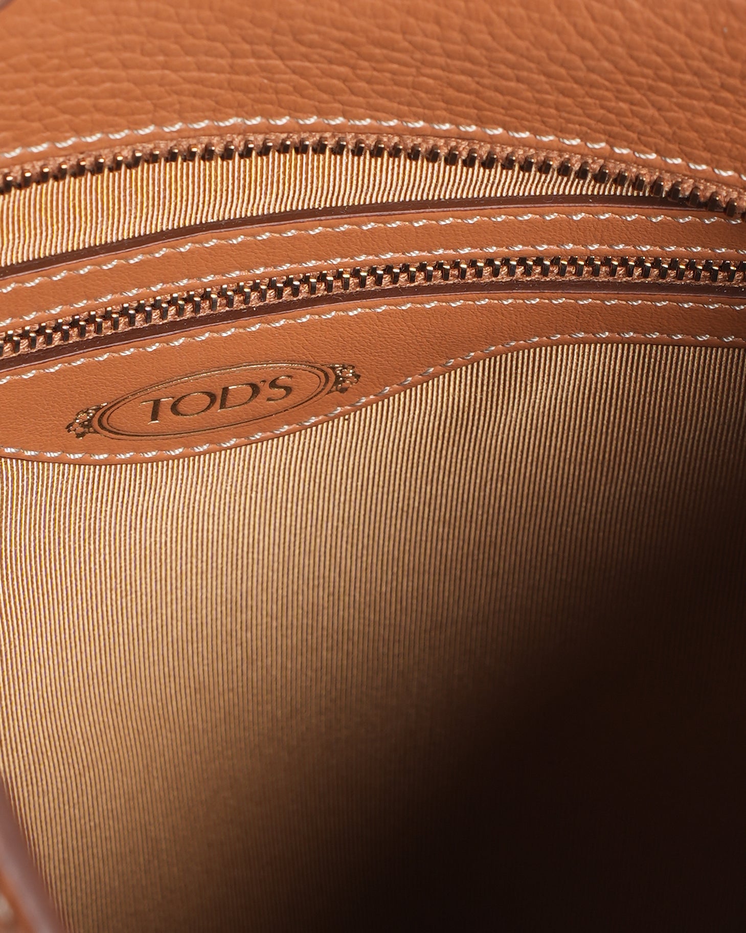 Tods Tan Shoulder Bag