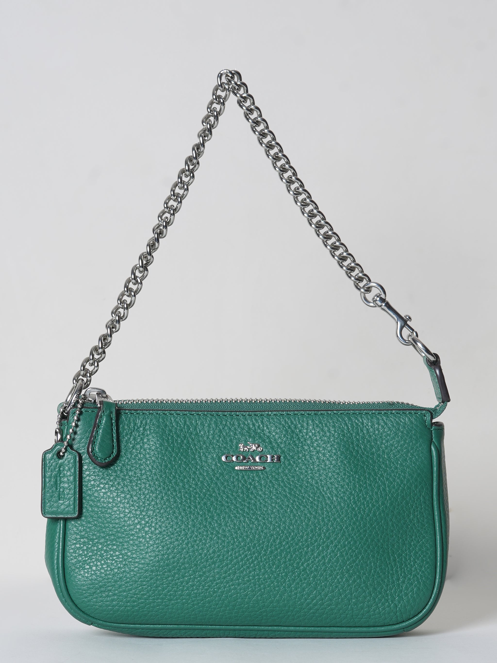 Coach Mini Shoulder Bag In Green